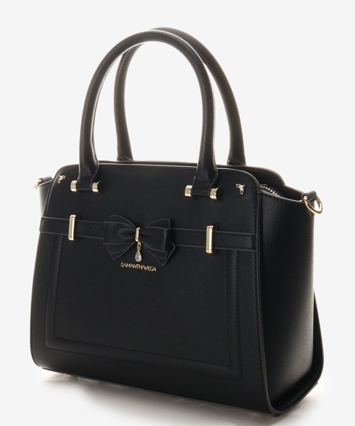 Samantha Vega「アクセントリボントートバッグ」|ハンドバッグ|