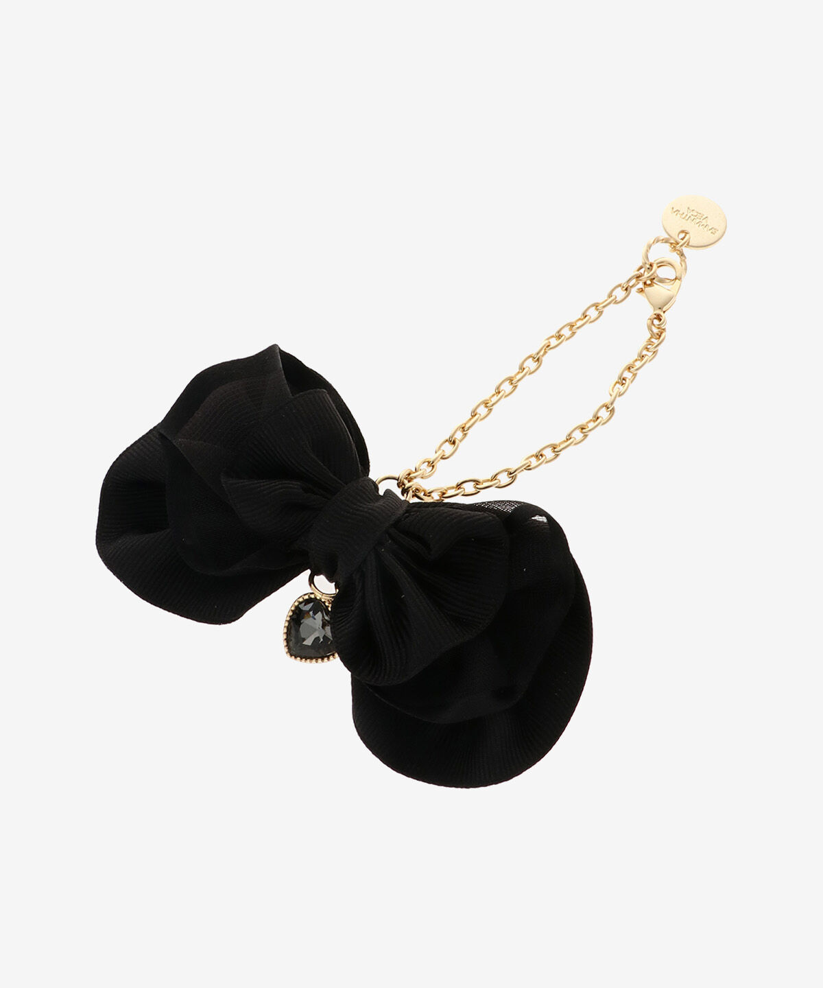 Samantha Vega「フリルリボンチャーム」|チャーム・キーホルダー|ブラック