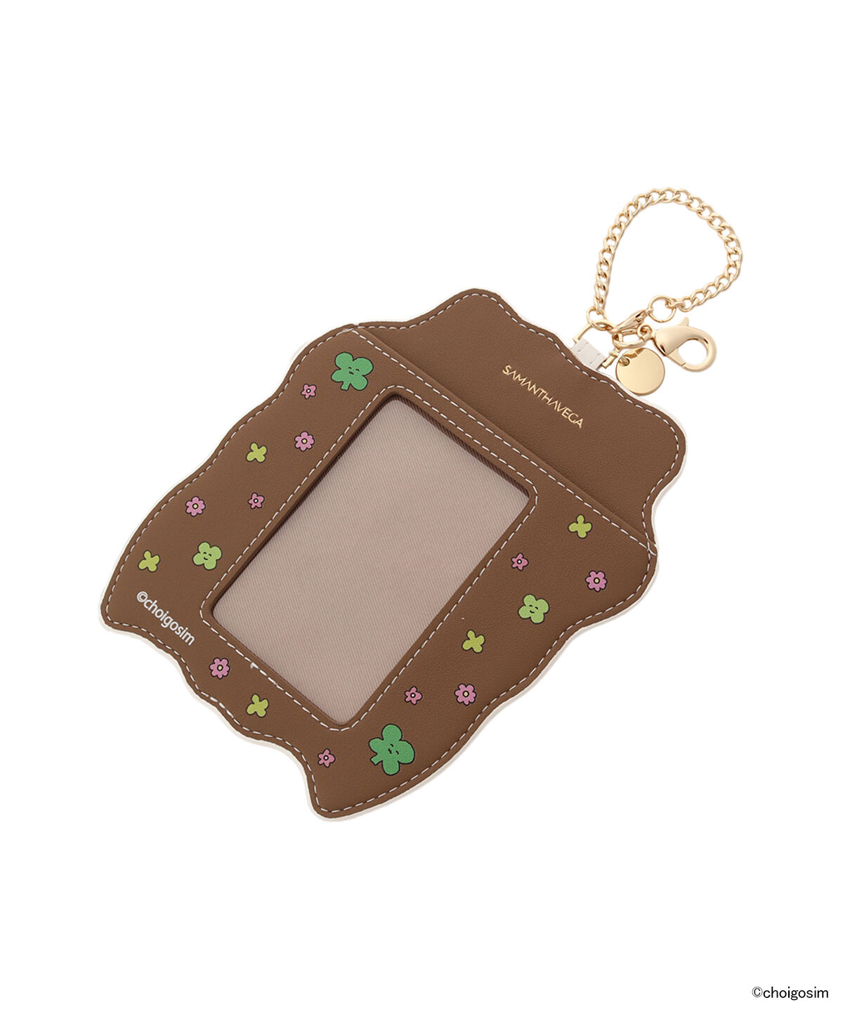 Samantha Vega「チェゴシム&times;SAMANTHAVEGA　「くまゴシム」パスケース」|定期入れ|