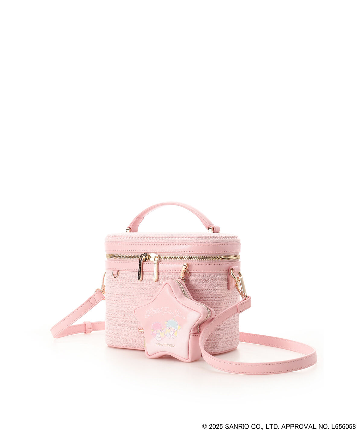 Samantha Vega「『リトルツインスターズ』（キキ＆ララ）バニティバッグ」|ショルダー・メッセンジャー|