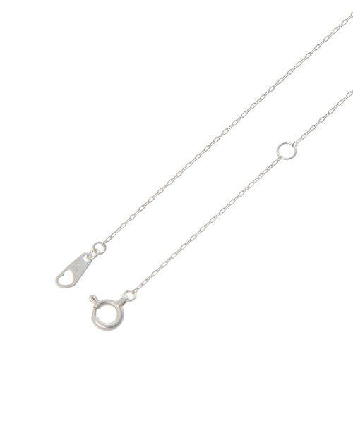 Samantha Tiara「K10 WG Infinity Love Knot バースデーストーンネックレス《4月 誕生石》」|ネックレス|