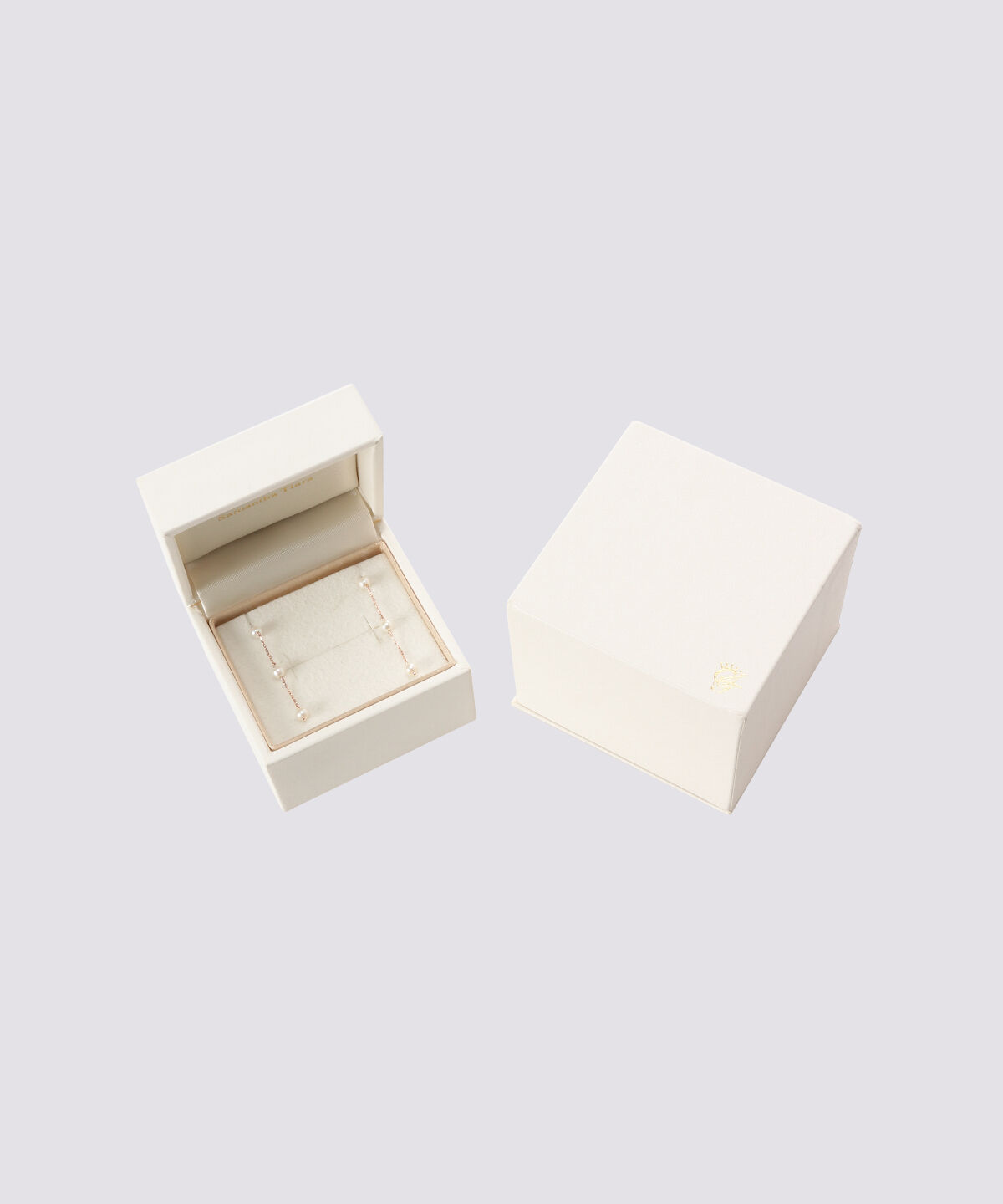 newme by Samantha Thavasa「K10 PG パールチェーン イヤリング」|イヤリング|