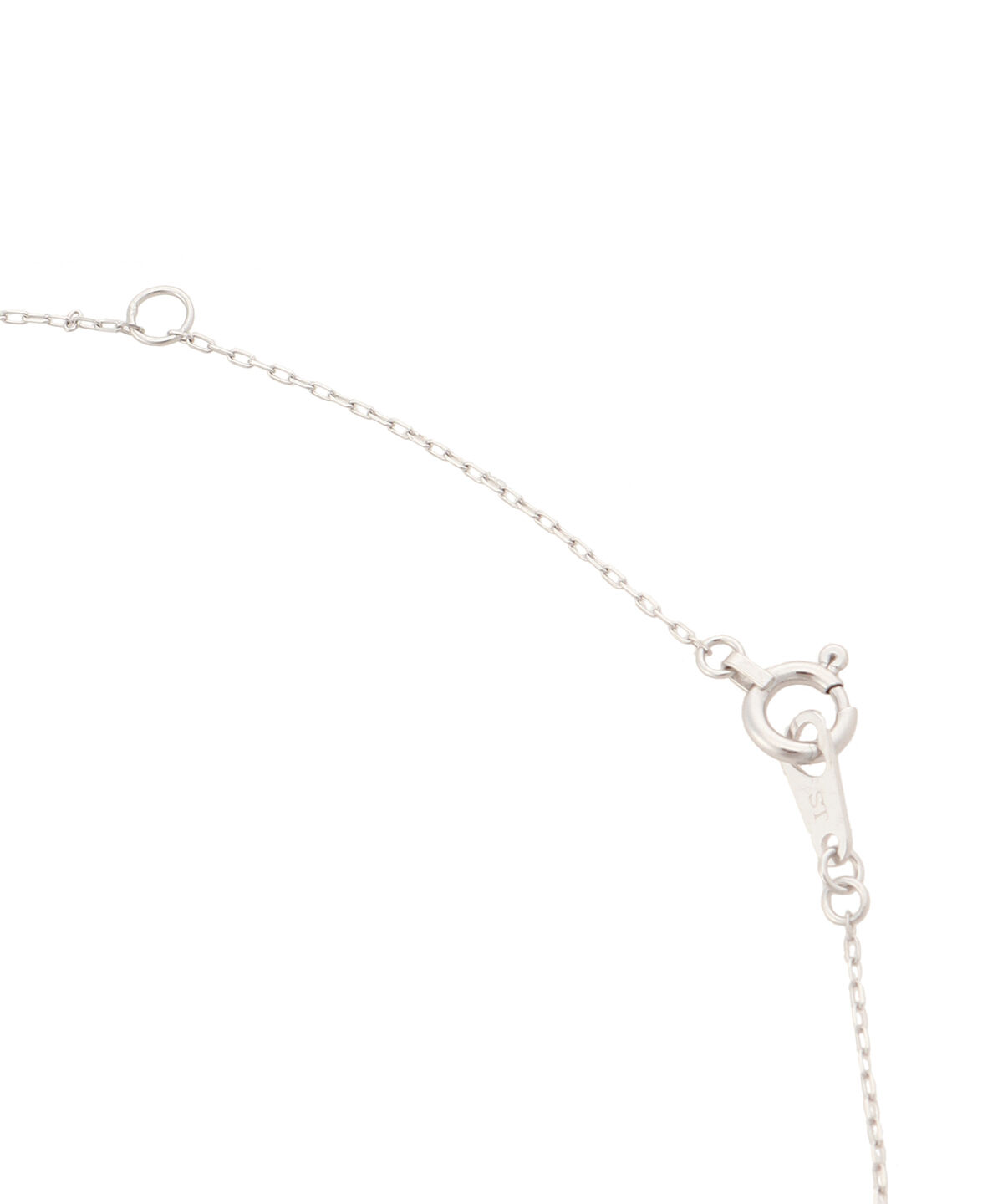 Samantha Tiara「K18 WG 一粒ダイヤモンドネックレス(中)」|ネックレス|