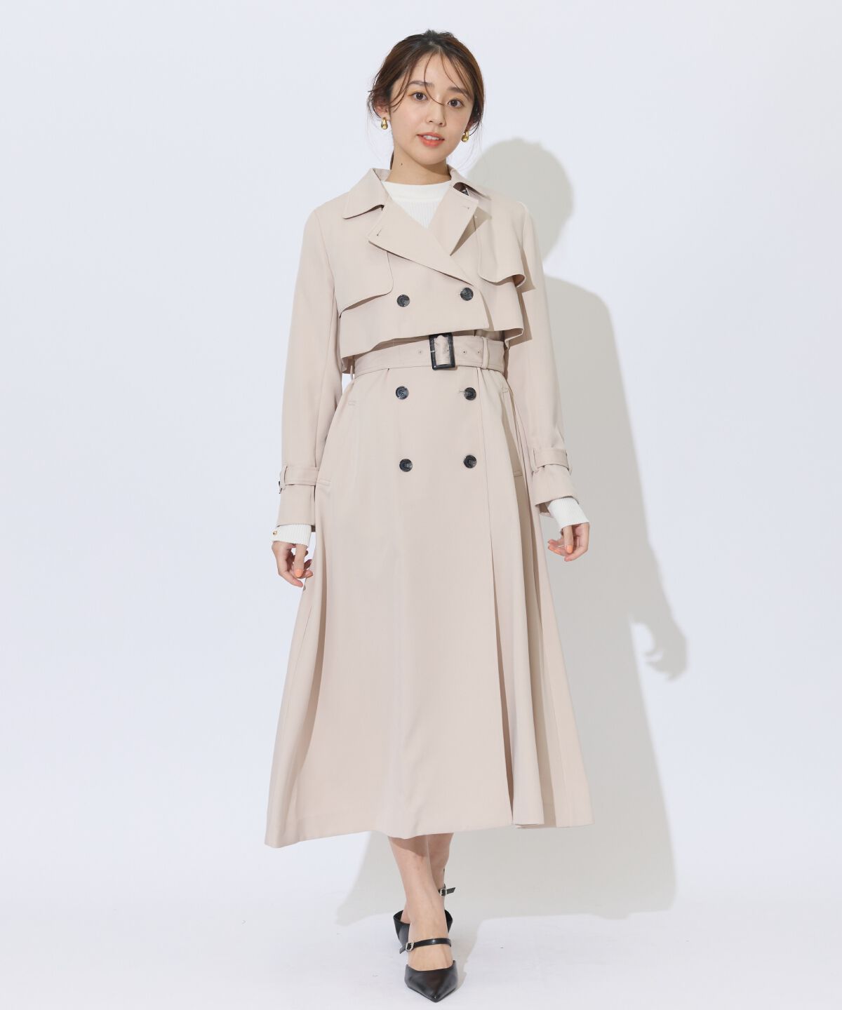 アンドクチュール「ManyWayトレンチコート」|トレンチコート|