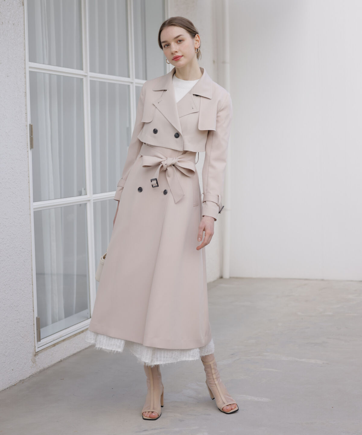 アンドクチュール「ManyWayトレンチコート」|トレンチコート|