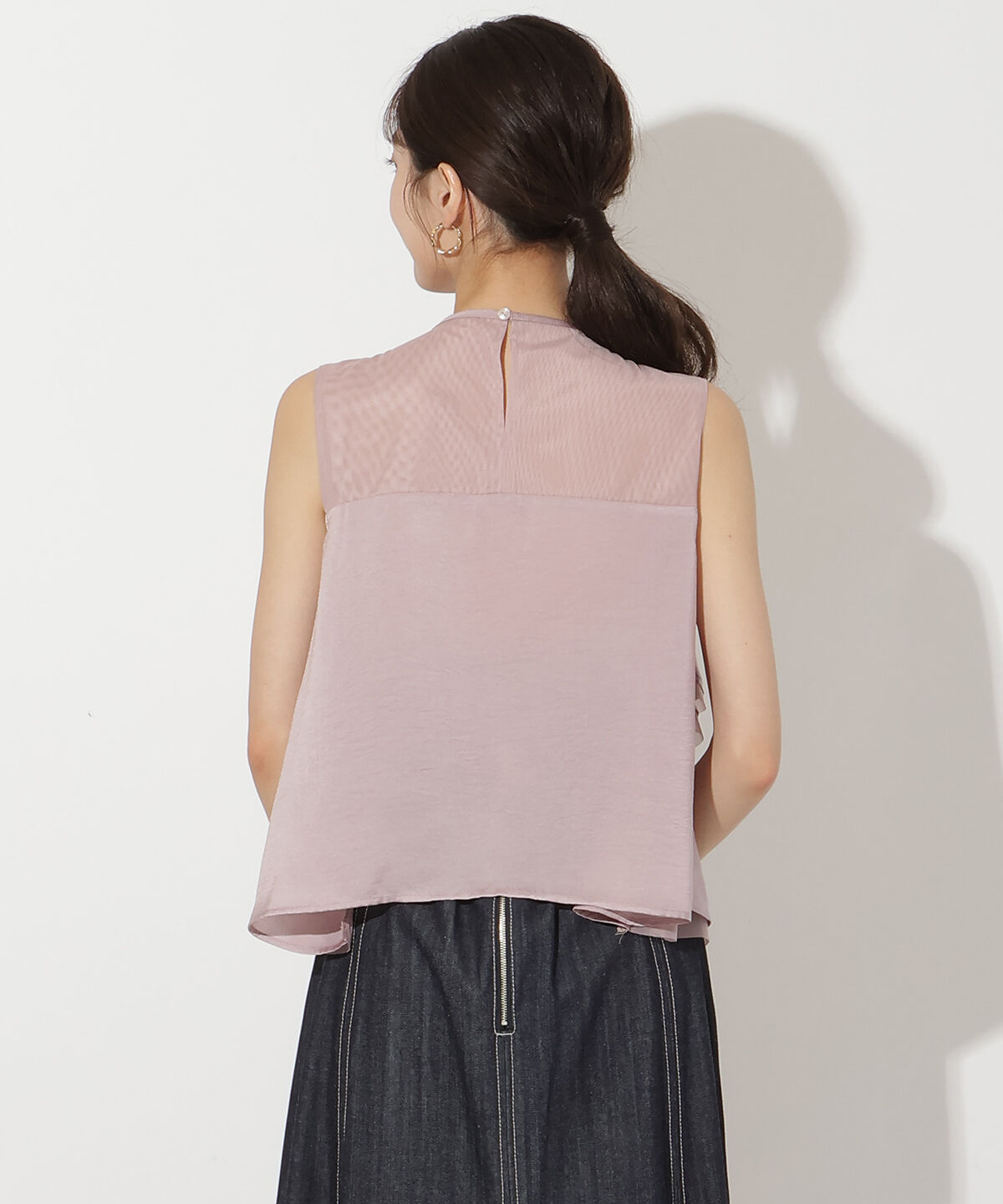 アンドクチュール「ティアードフリルブラウス」|シャツ・ブラウス|