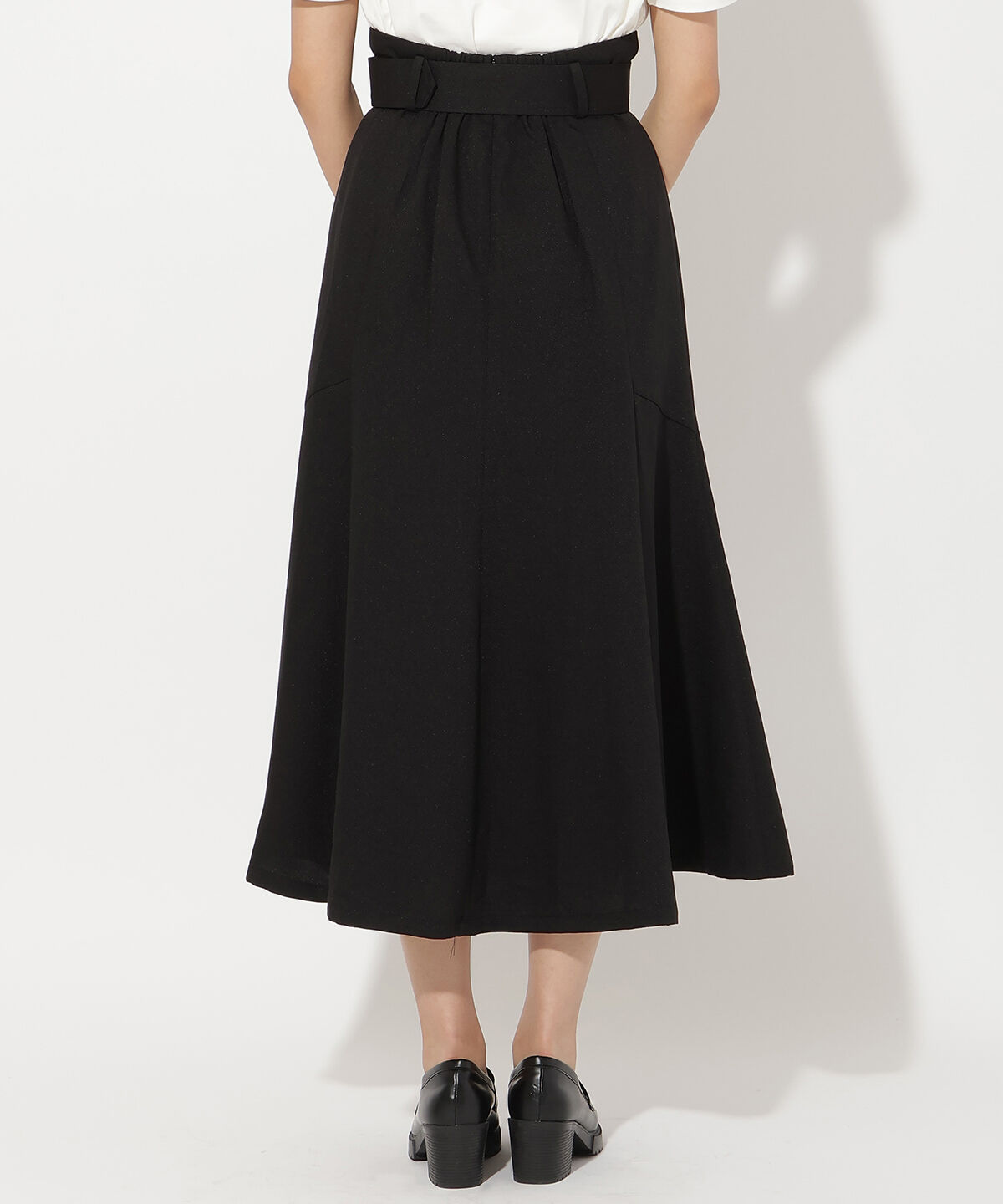 アンドクチュール「トレンチマーメイドスカート」|フレア|