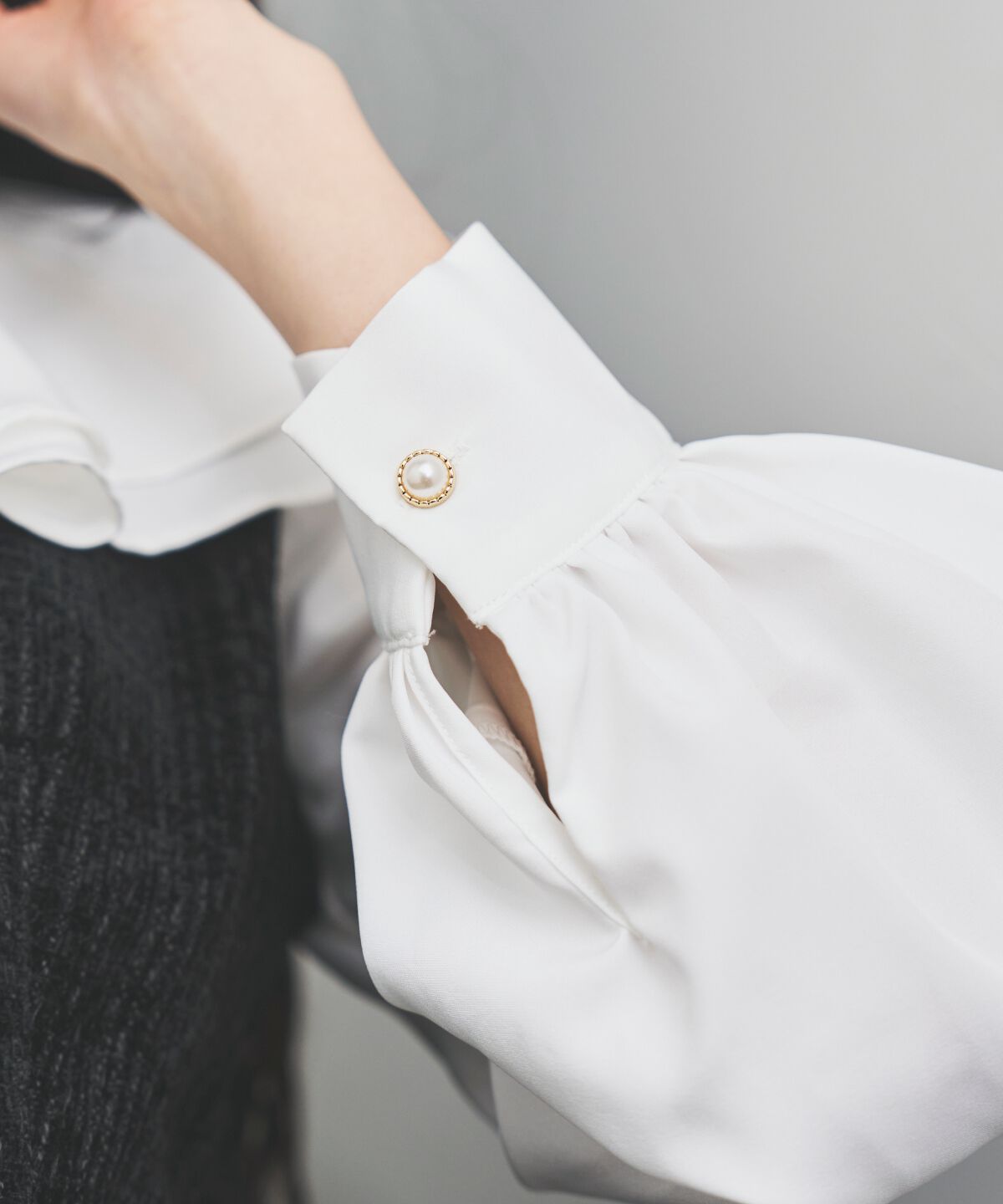 アンドクチュール「ボウタイミニワンピース」|ワンピース|