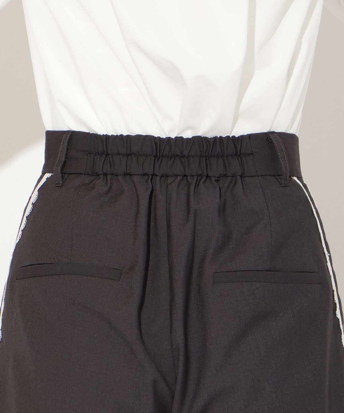 アンドクチュール「サイドレースラインパンツ」|その他|