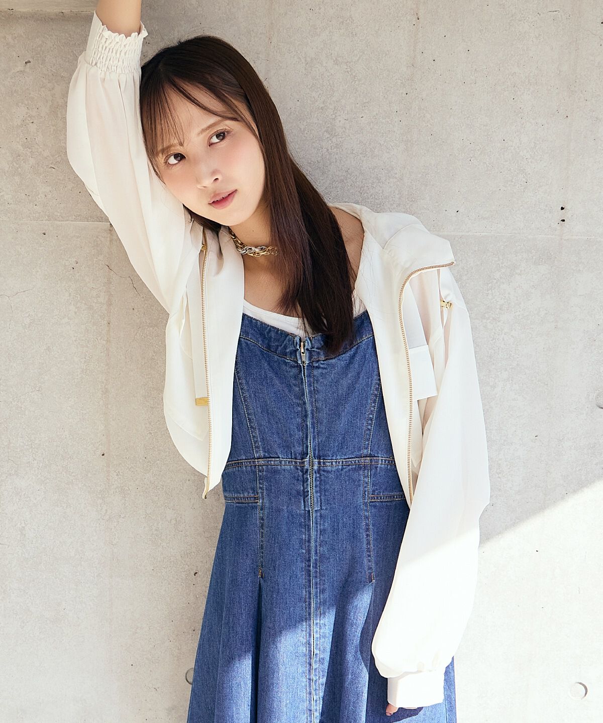 アンドクチュール「シアーフーディーブルゾン」|ブルゾン・スタジャン|