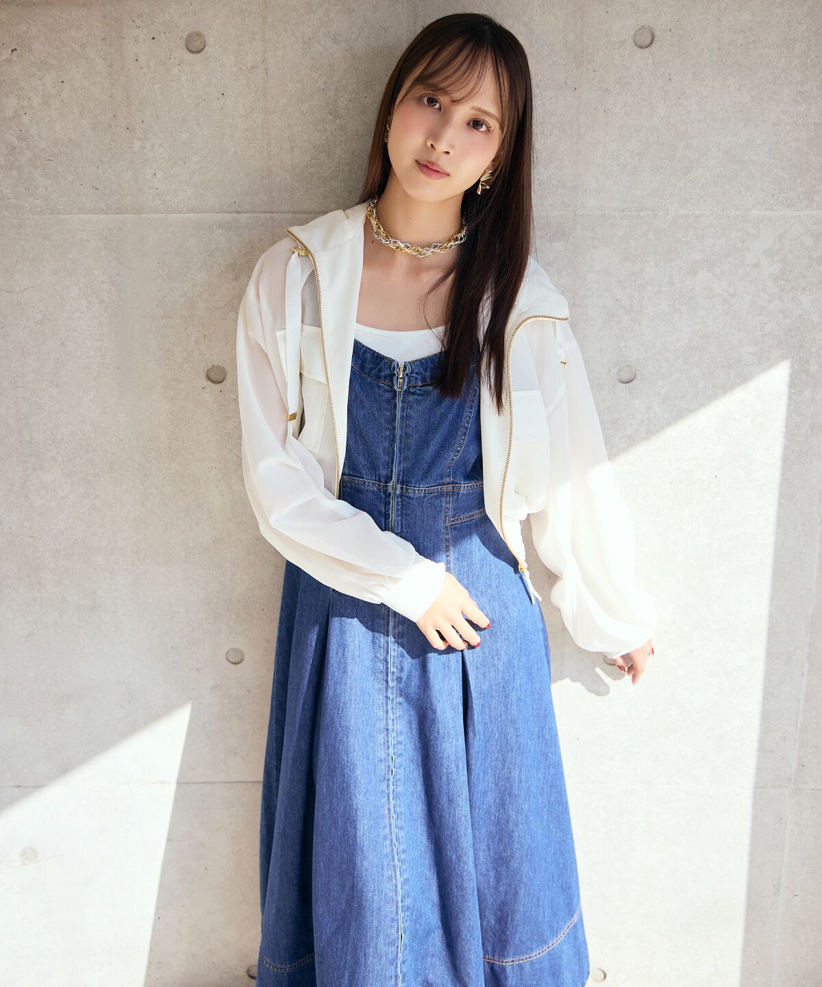 アンドクチュール「シアーフーディーブルゾン」|ブルゾン・スタジャン|