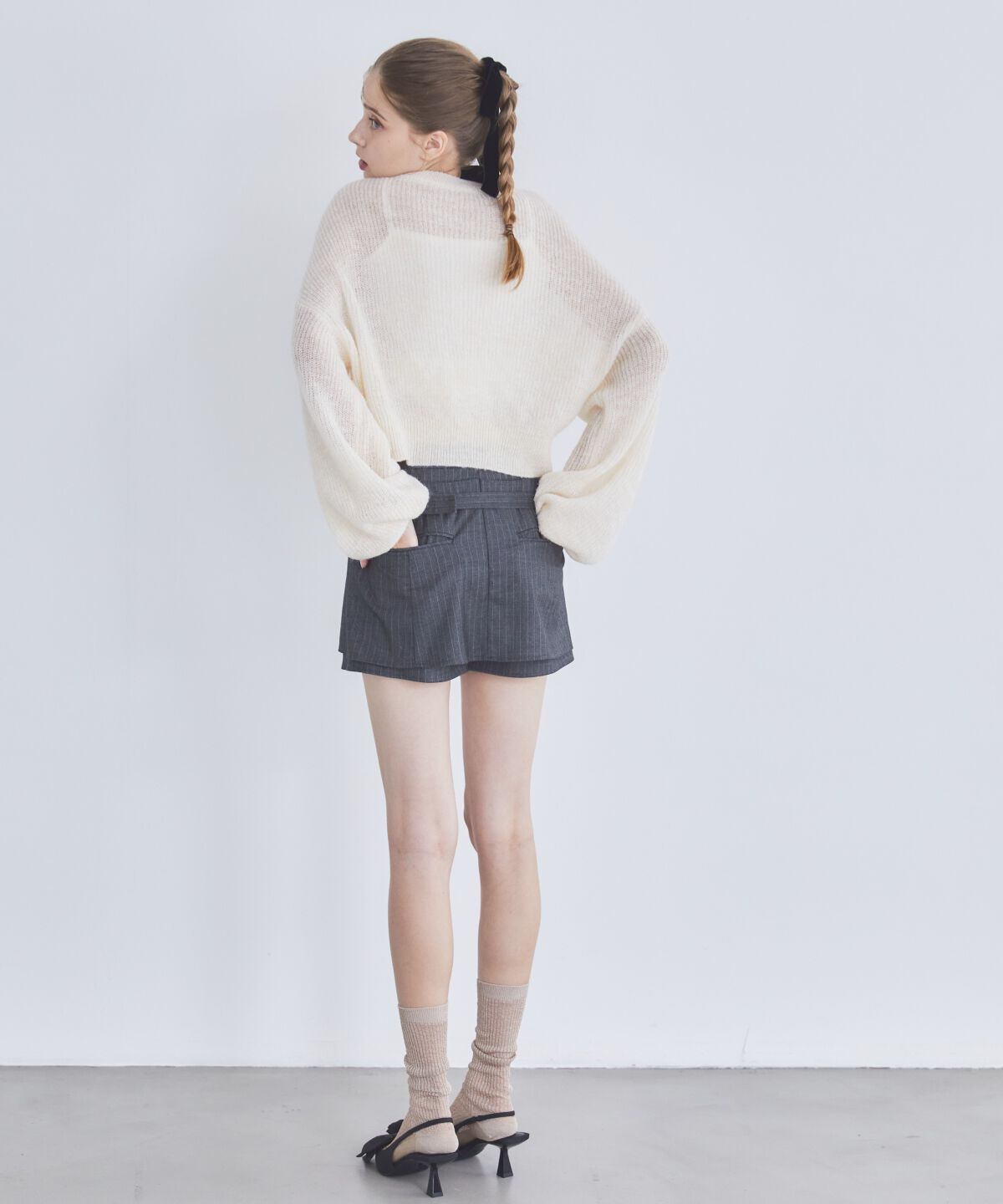 REDYAZEL「クロシェフラワーカーディガン」|カーディガン|