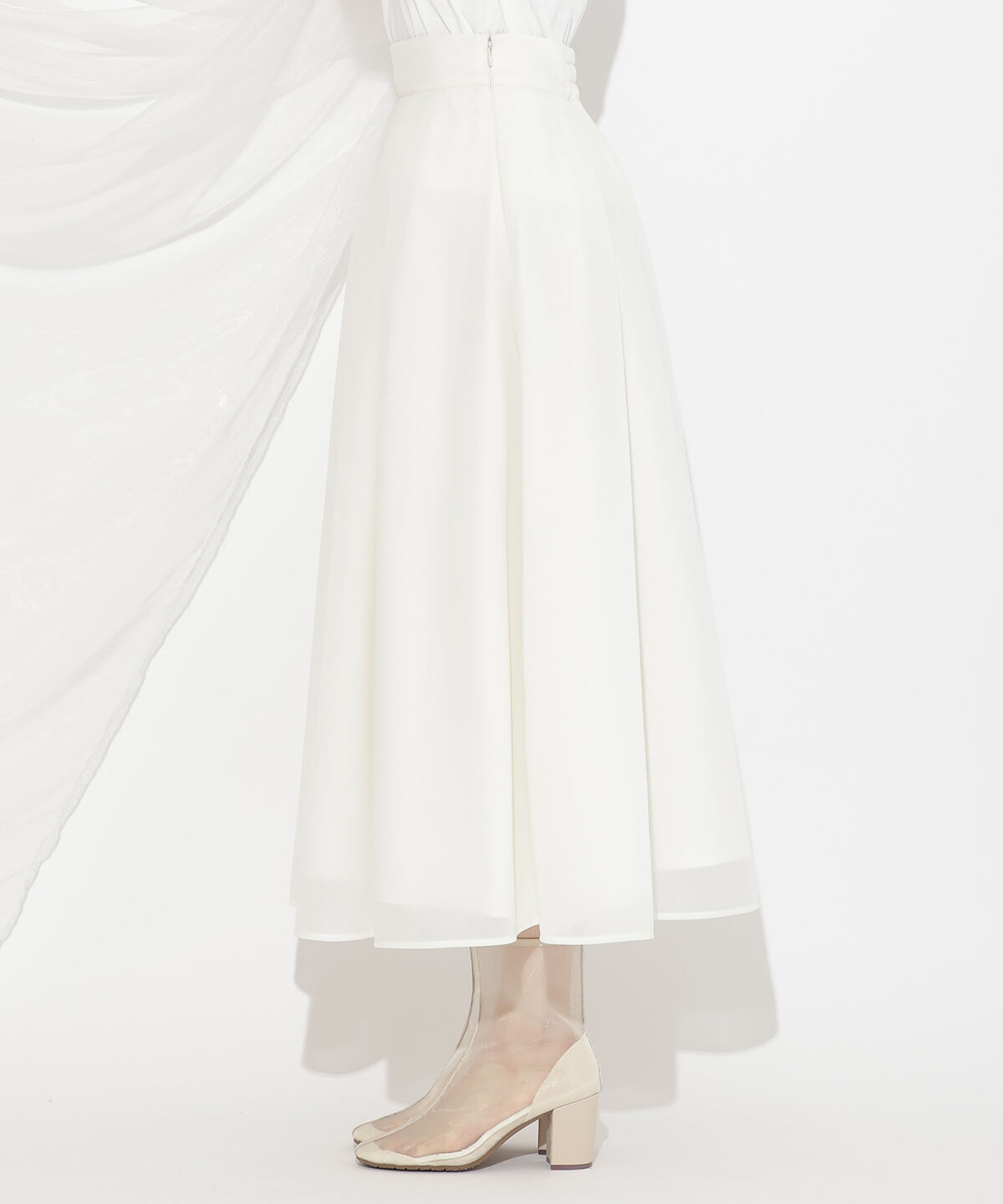 WILLSELECTION「シアーダンボールフレアスカート」|フレア|