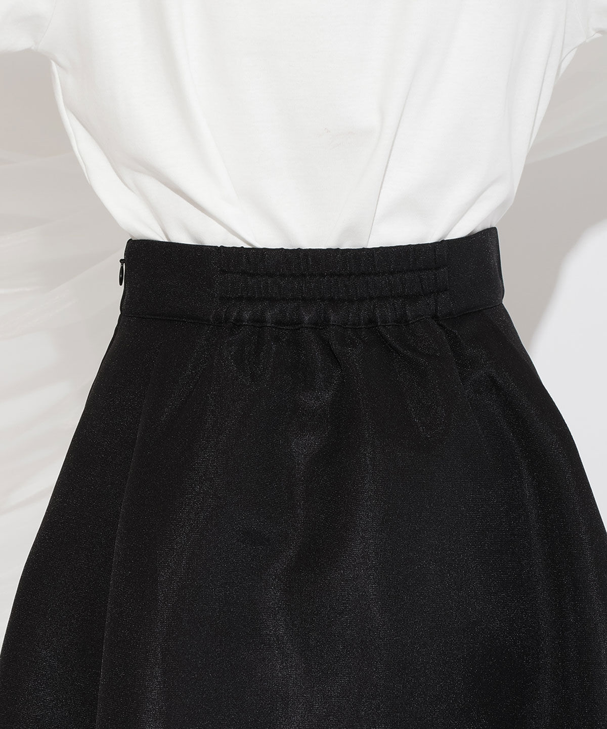 WILLSELECTION「シアーダンボールフレアスカート」|フレア|