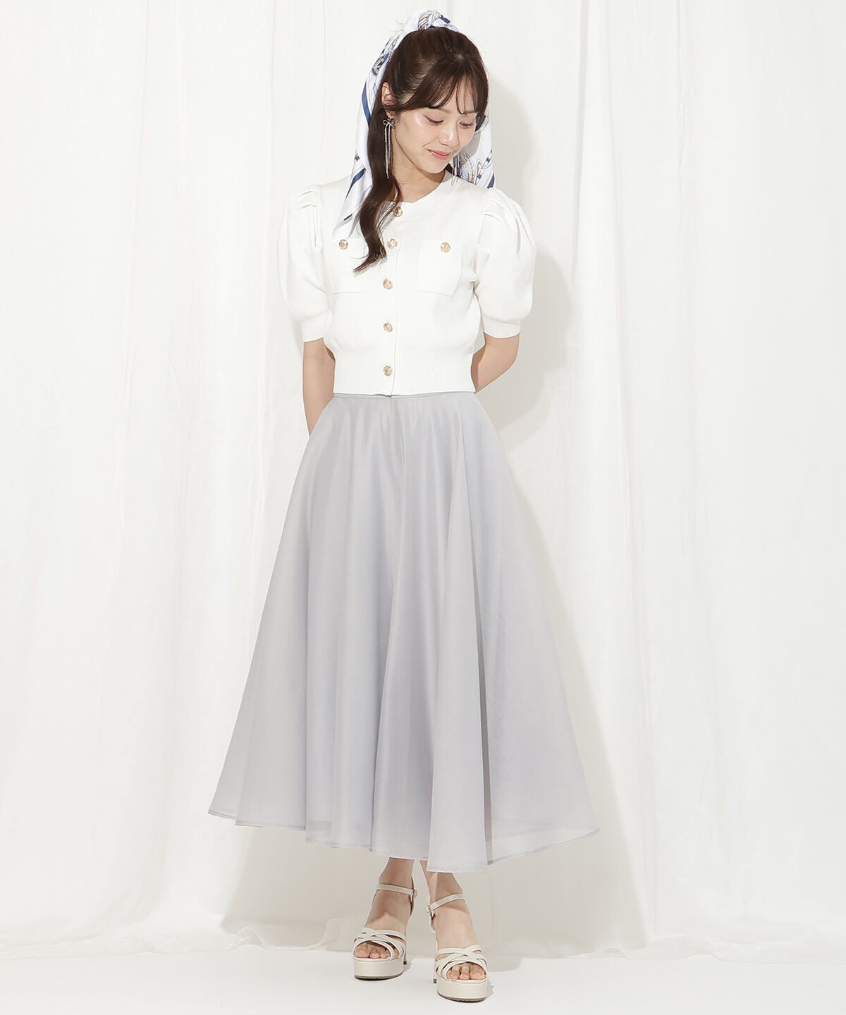 WILLSELECTION「ポケットデザインパフカーディガン」|カーディガン|