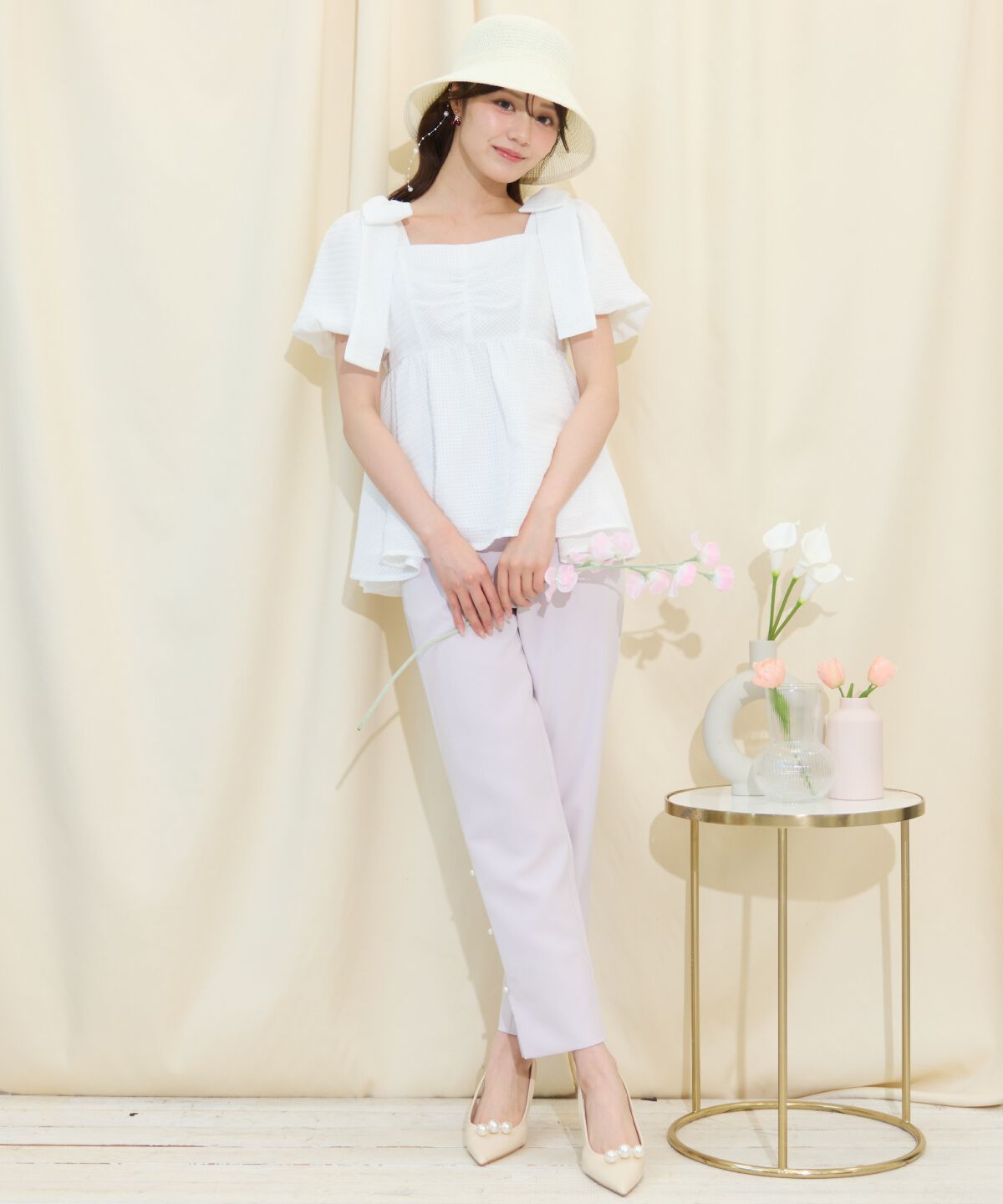 WILLSELECTION「2WAYペプラムブラウス」|シャツ・ブラウス|