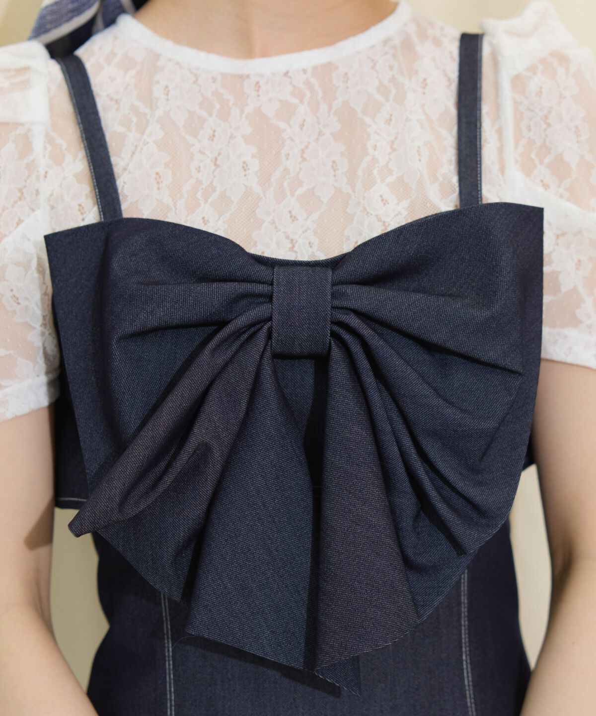 WILLSELECTION「ドレープリボンマーメイドジャンスカ」|ワンピース|