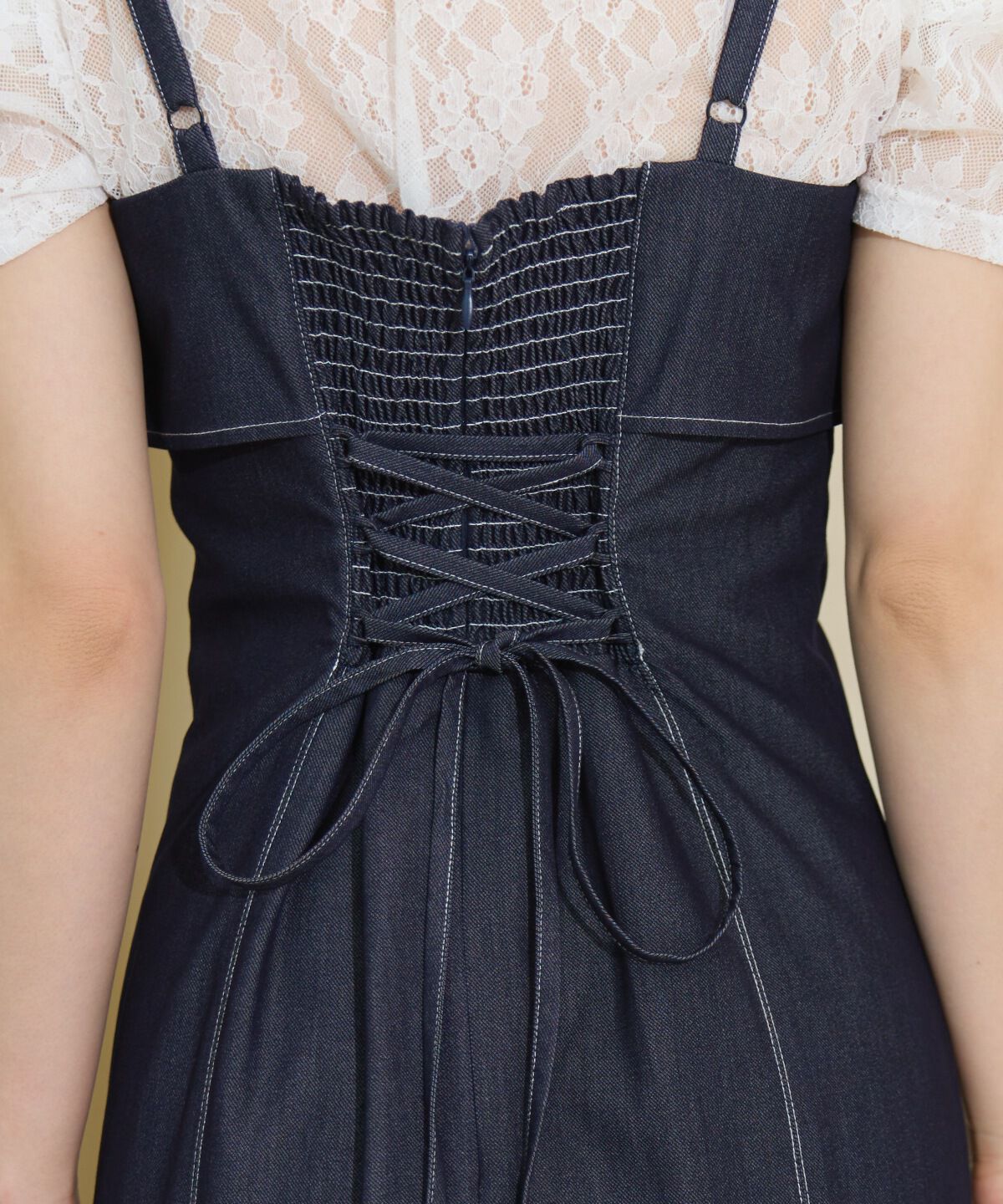 WILLSELECTION「ドレープリボンマーメイドジャンスカ」|ワンピース|