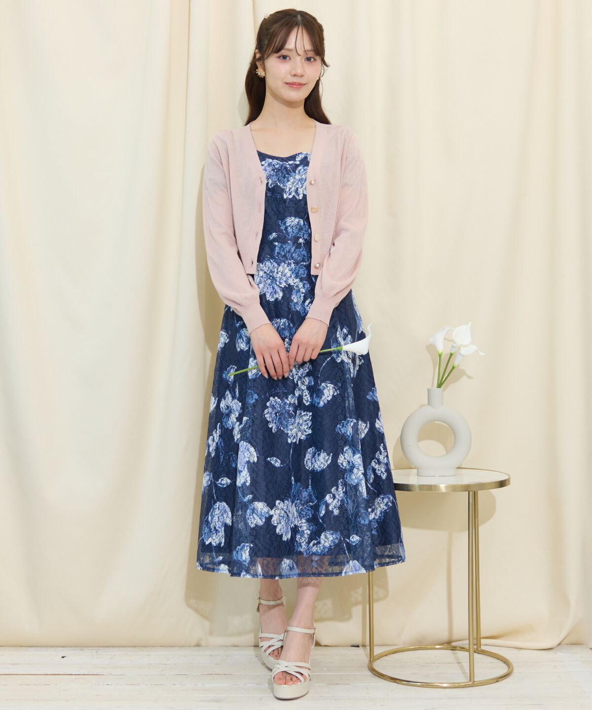 WILLSELECTION「アソートボタンシアーカーディガン」|カーディガン|