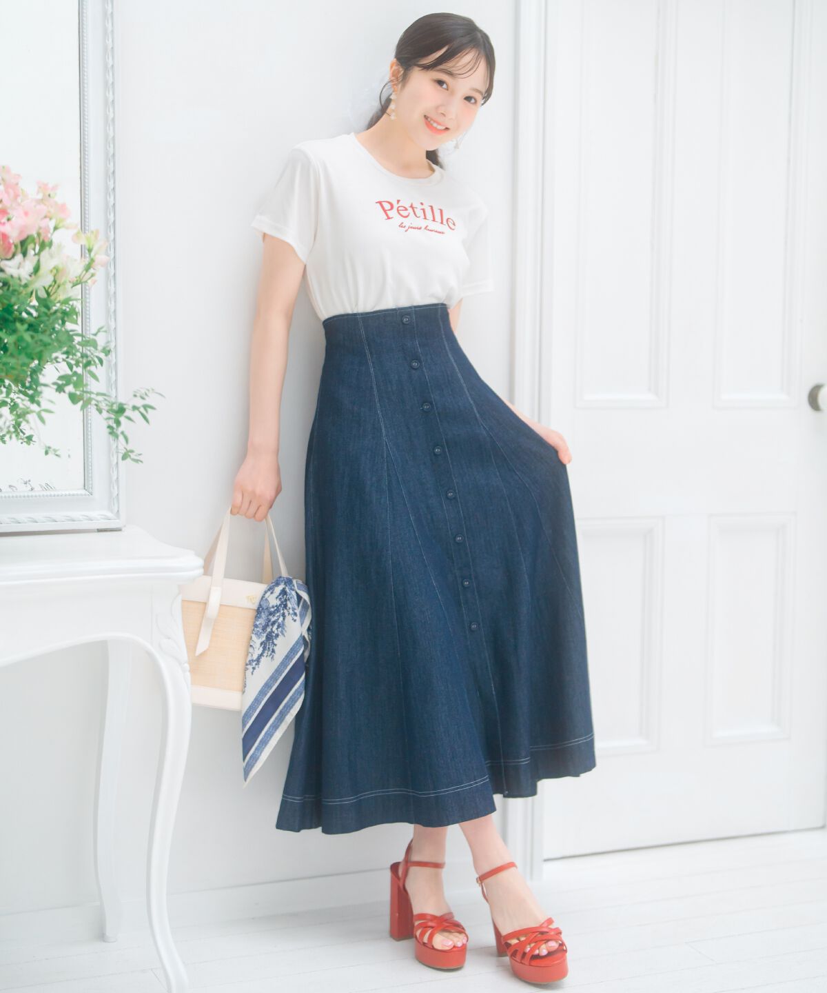 WILLSELECTION「PetilleクルーネックTシャツ」|Tシャツ・カットソー|