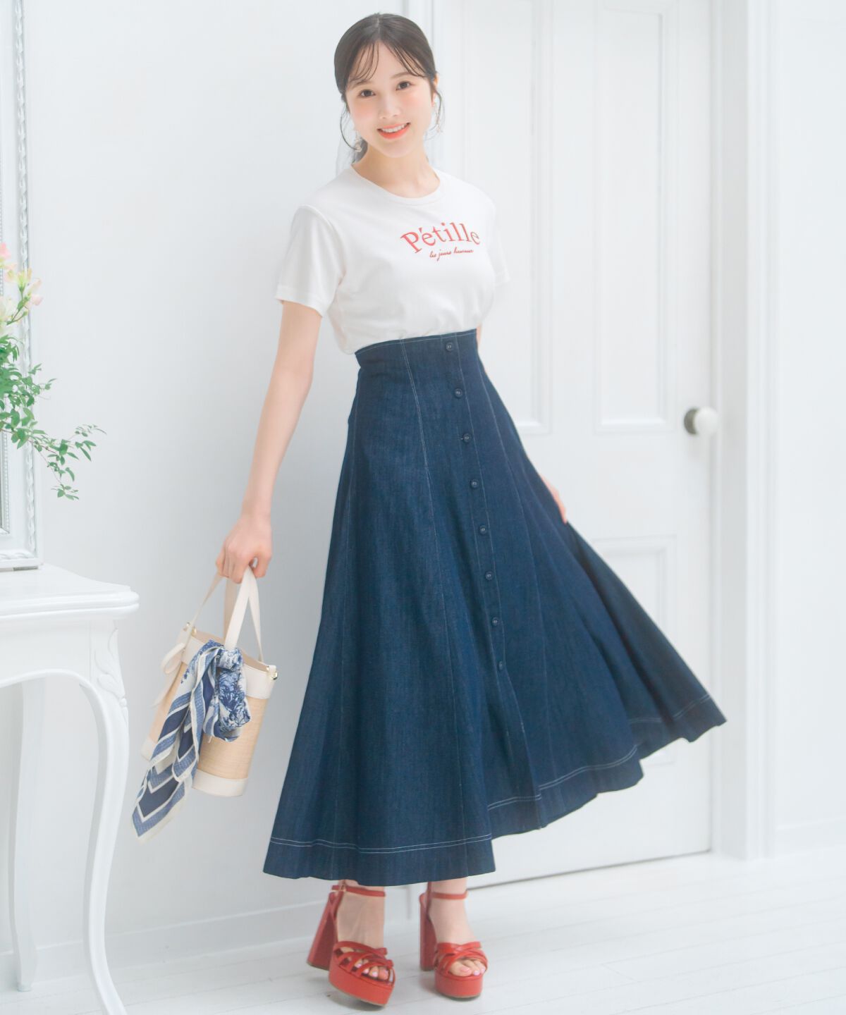 WILLSELECTION「PetilleクルーネックTシャツ」|Tシャツ・カットソー|