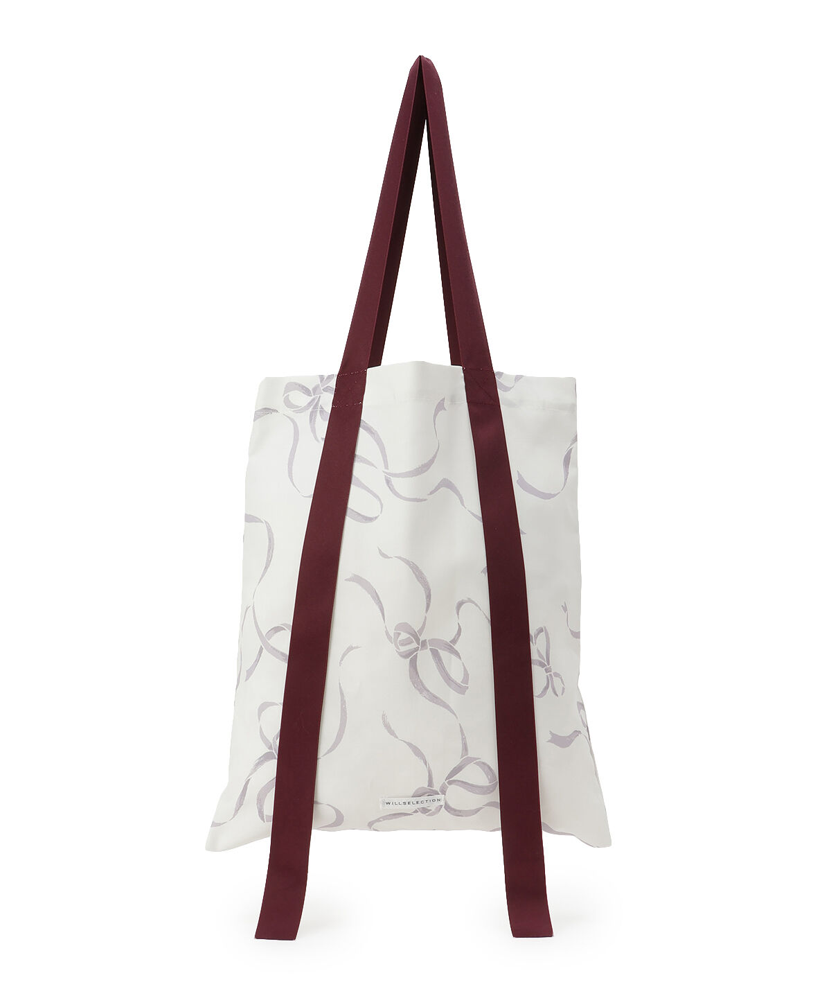 WILLSELECTION「リボンプリントトートバッグ」|トートバッグ|オフ