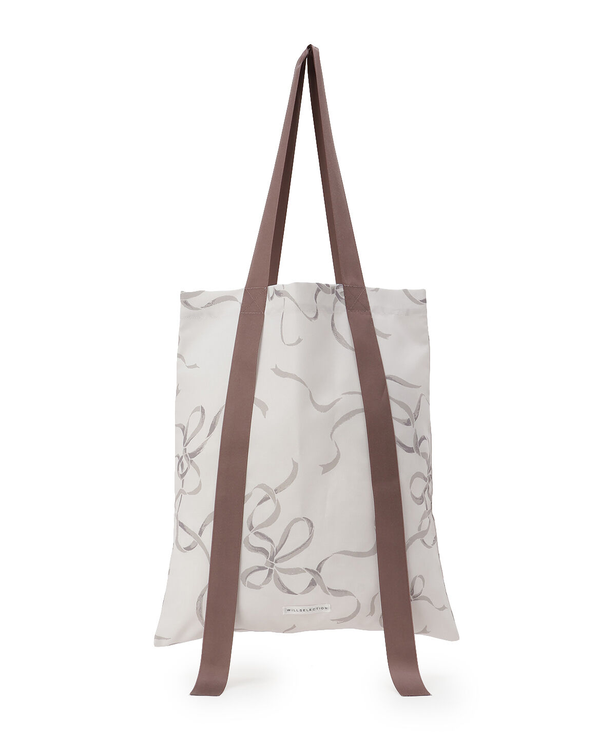 WILLSELECTION「リボンプリントトートバッグ」|トートバッグ|