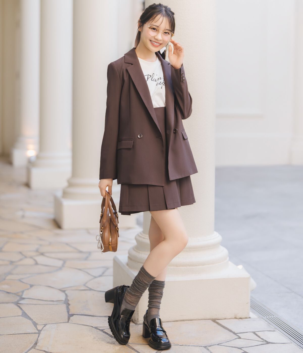 WILLSELECTION「ハイウエストプリーツミニスカート」|フレア|