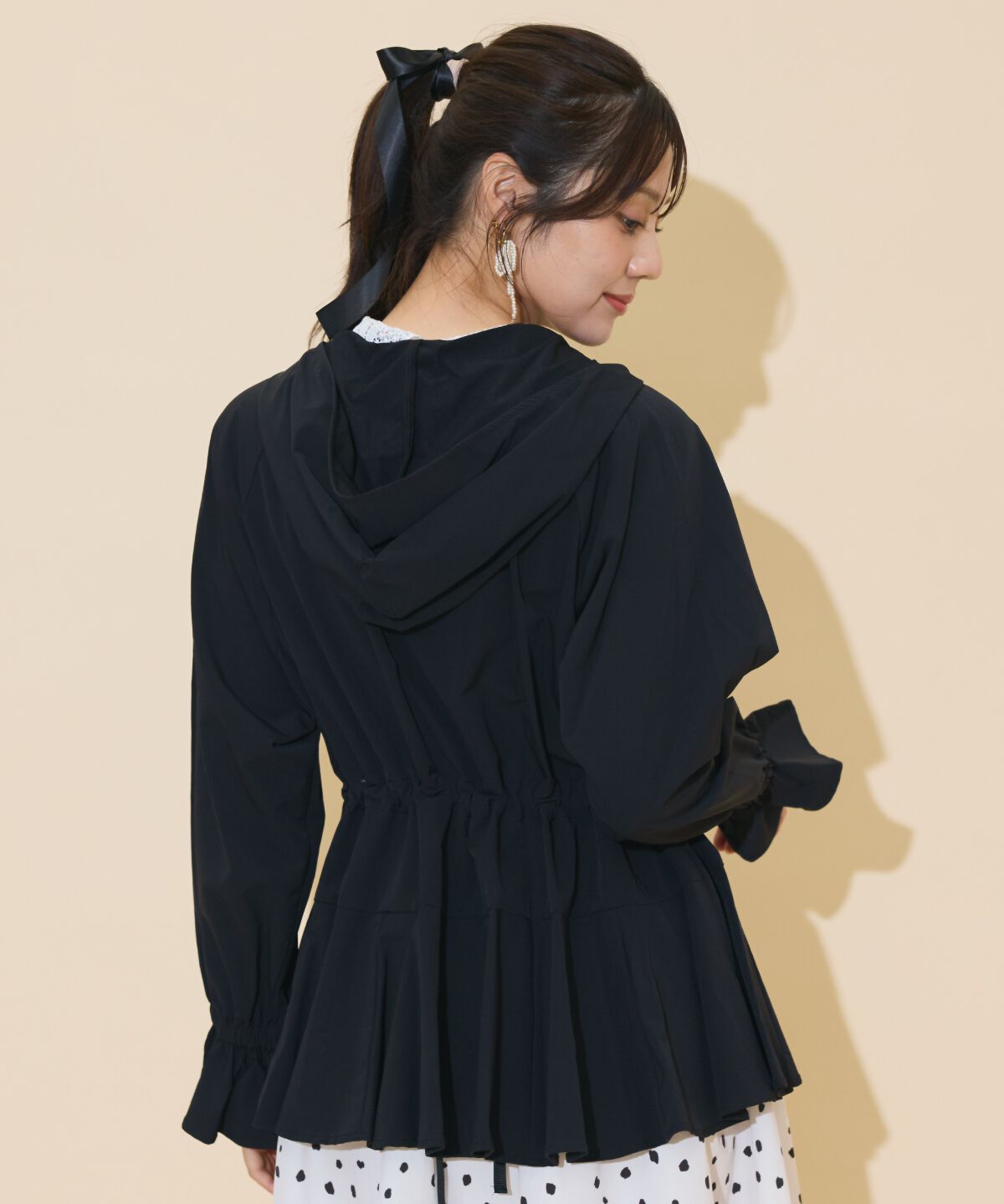 WILLSELECTION「UVカットペプラムブルゾン」|ブルゾン・スタジャン|