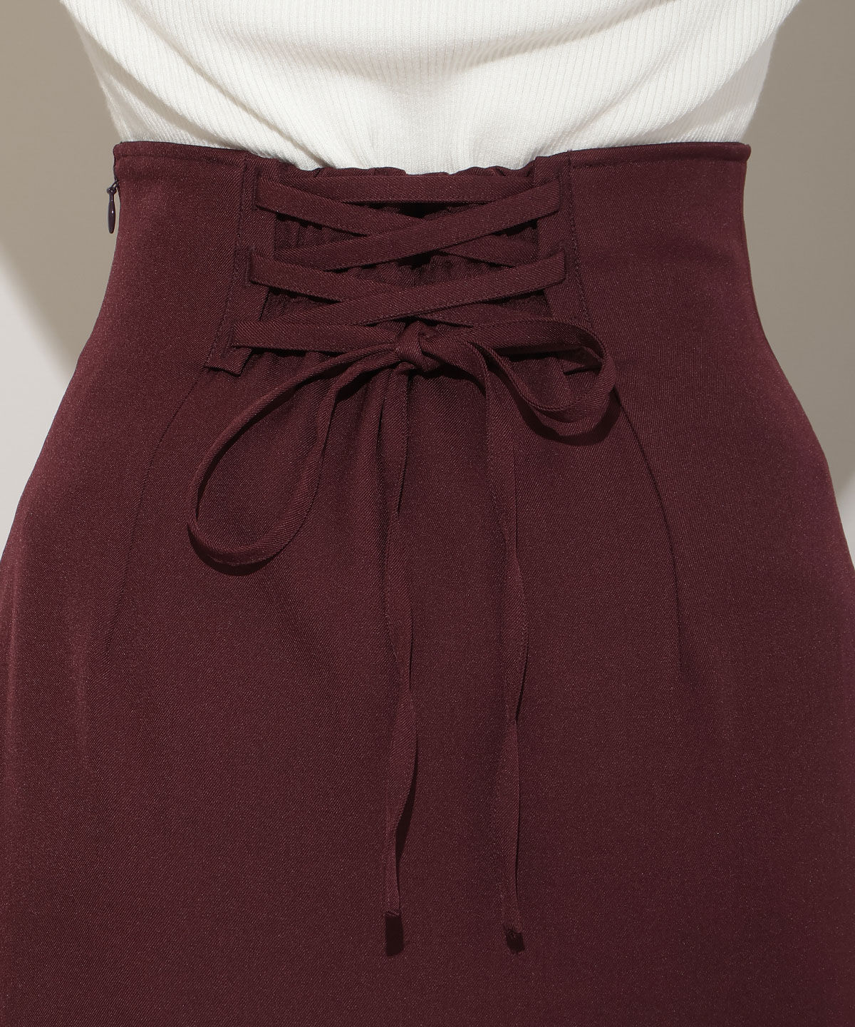 WILLSELECTION「ボリュームヘムティアードスカート」|フレア|