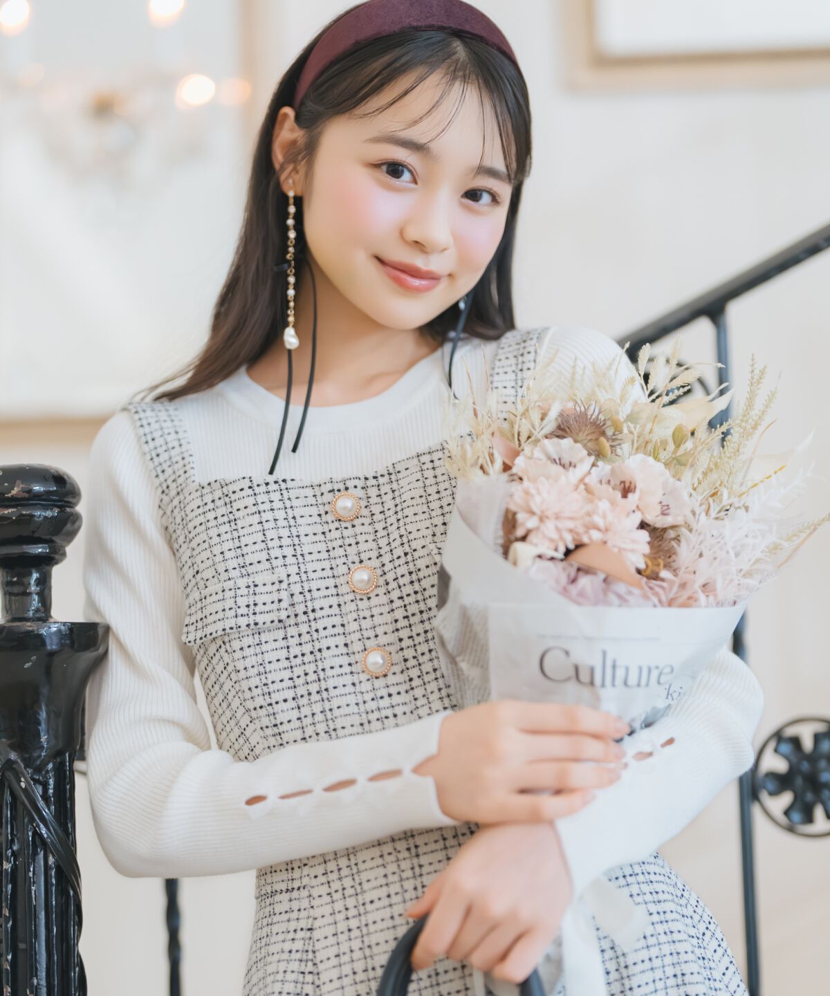 WILLSELECTION「ツイードビスチェ」|その他|オフ