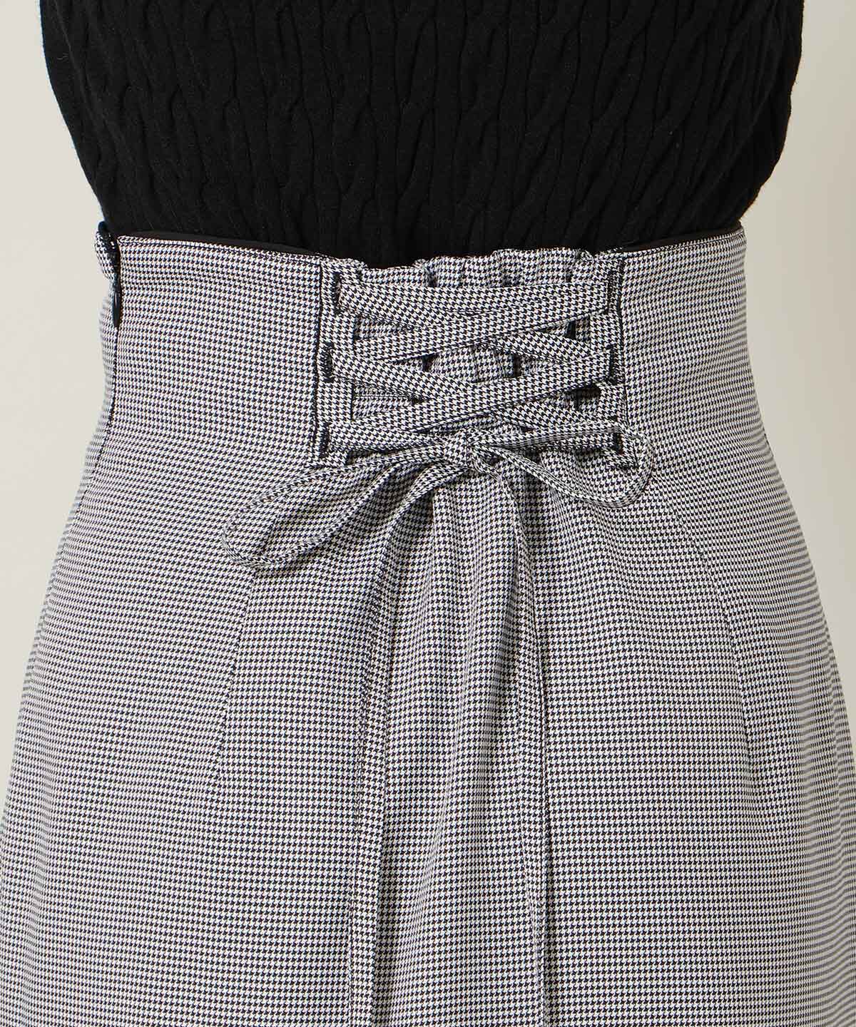 WILLSELECTION「パイピングヘムティアードスカート」|フレア|