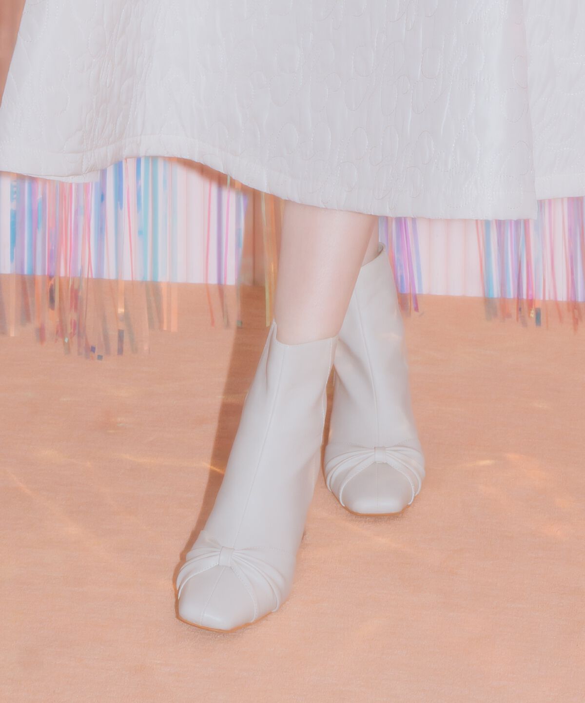 WILLSELECTION「フロントリボンショートブーツ」|ショートブーツ|