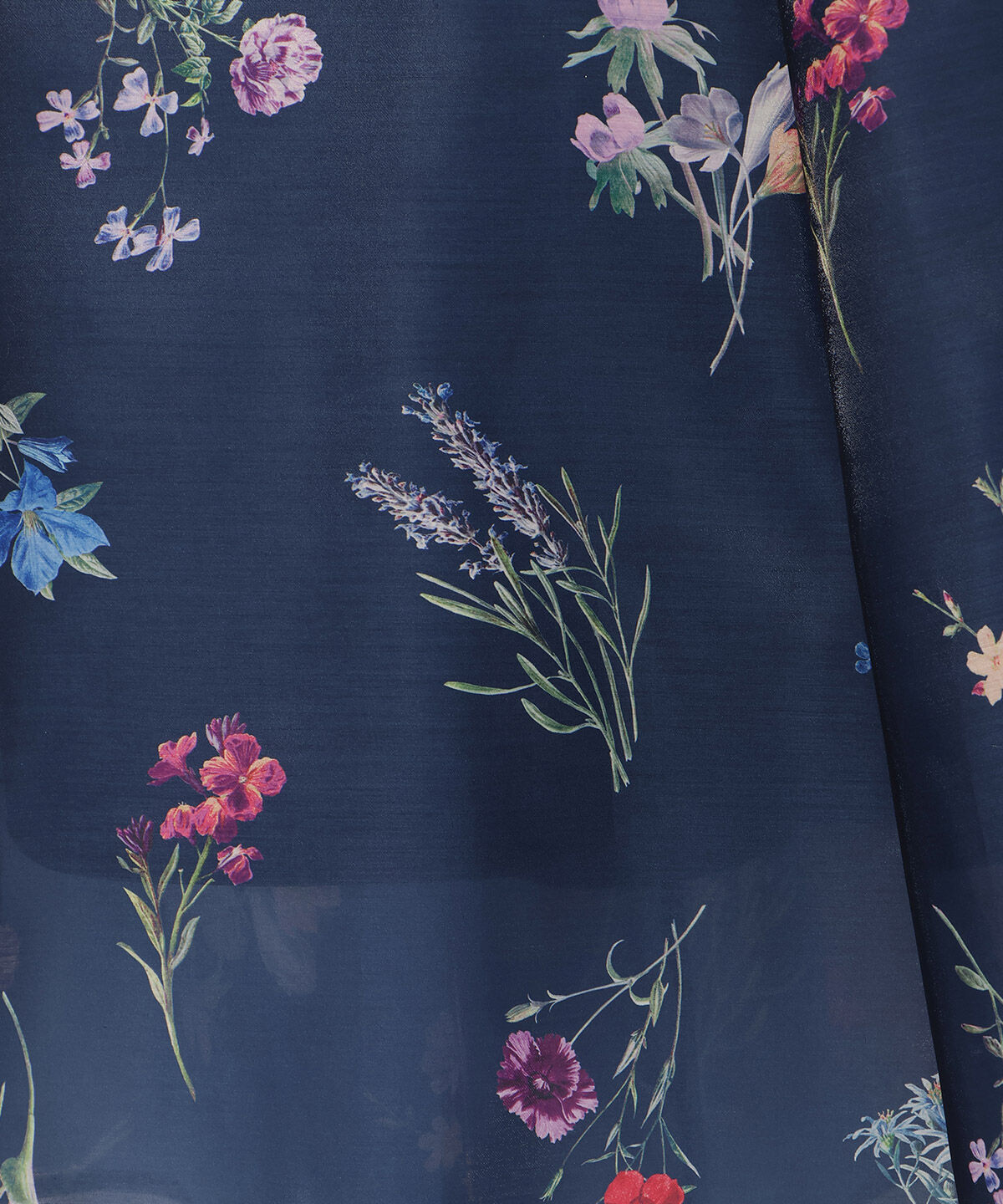 WILLSELECTION「ボタニカルフラワーシアーワンピース」|ワンピース|