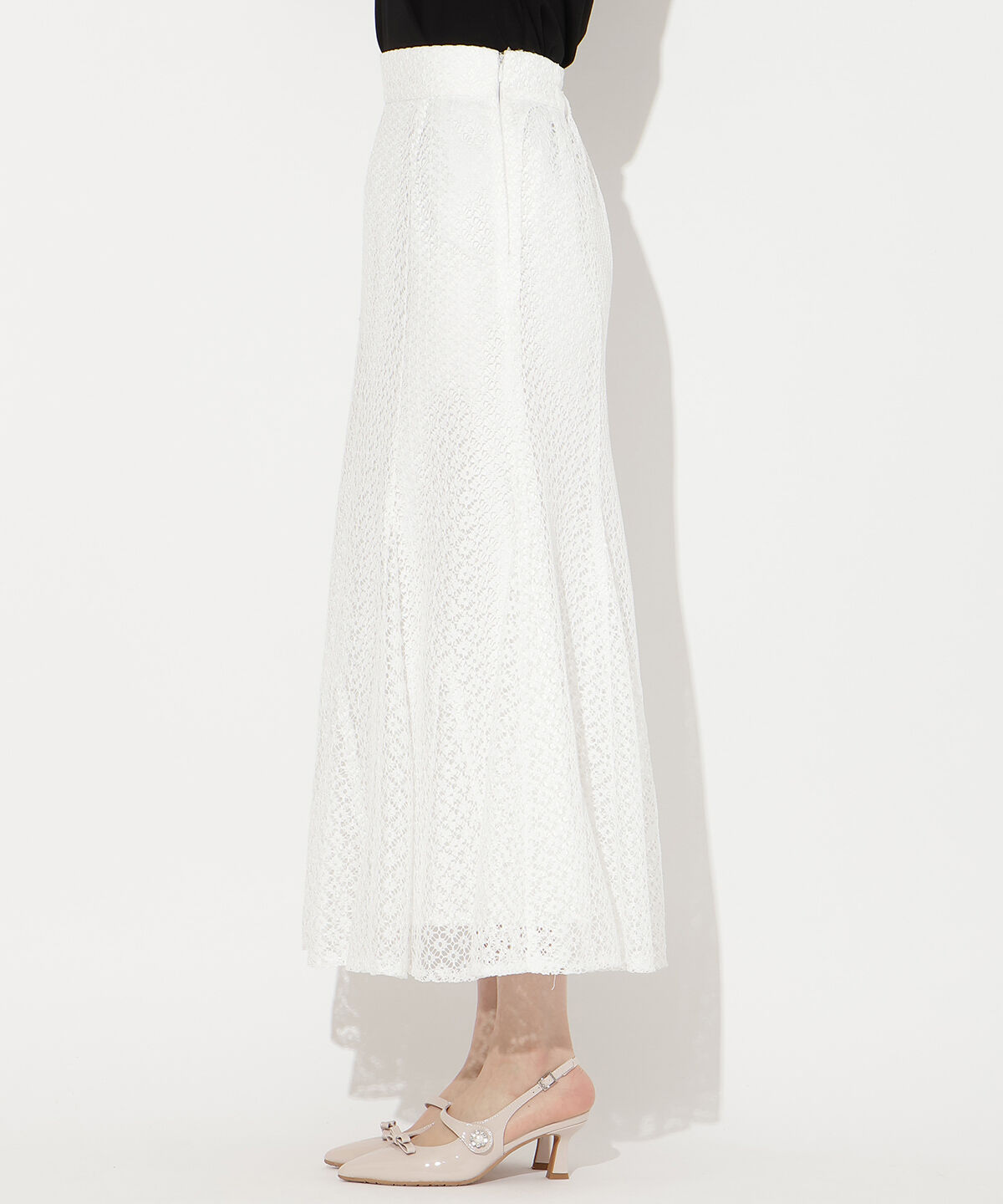 WILLSELECTION「レースマーメードスカート」|フレア|