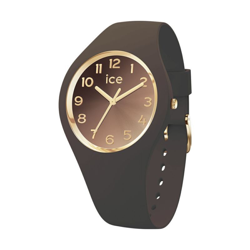 ICE-WATCH「〈ICE-WATCH(ｱｲｽｳｫｯﾁ)〉ICE sunset ﾀﾞｰｸﾁｮｺﾚｰﾄ S37」|腕時計|DARK BROWN