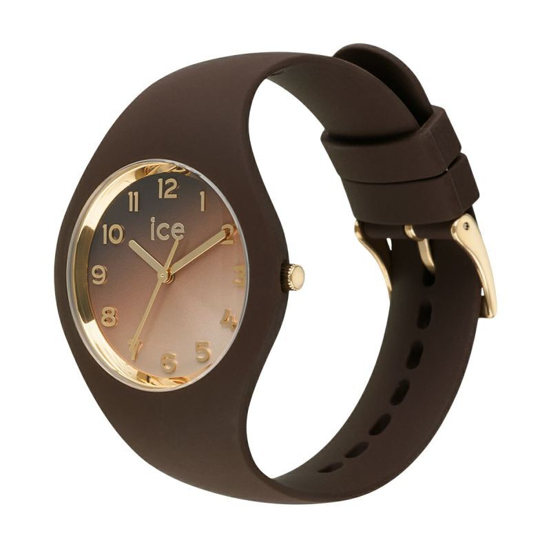 ICE-WATCH「〈ICE-WATCH(ｱｲｽｳｫｯﾁ)〉ICE sunset ﾀﾞｰｸﾁｮｺﾚｰﾄ S37」|腕時計|