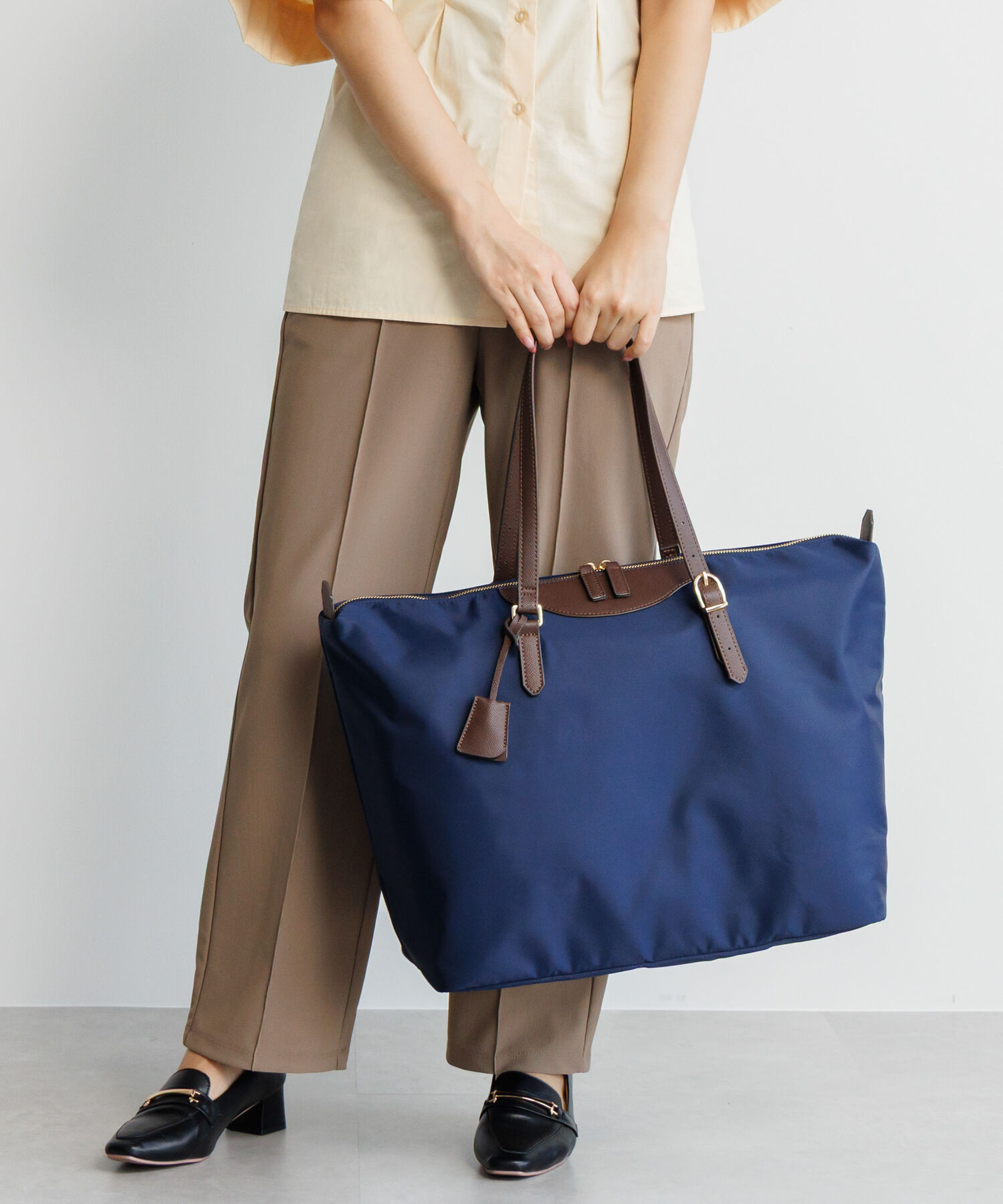  「Jewelna Rose ラヴィーナ フォールディングトートバッグ B4サイズ 16292」|トートバッグ|