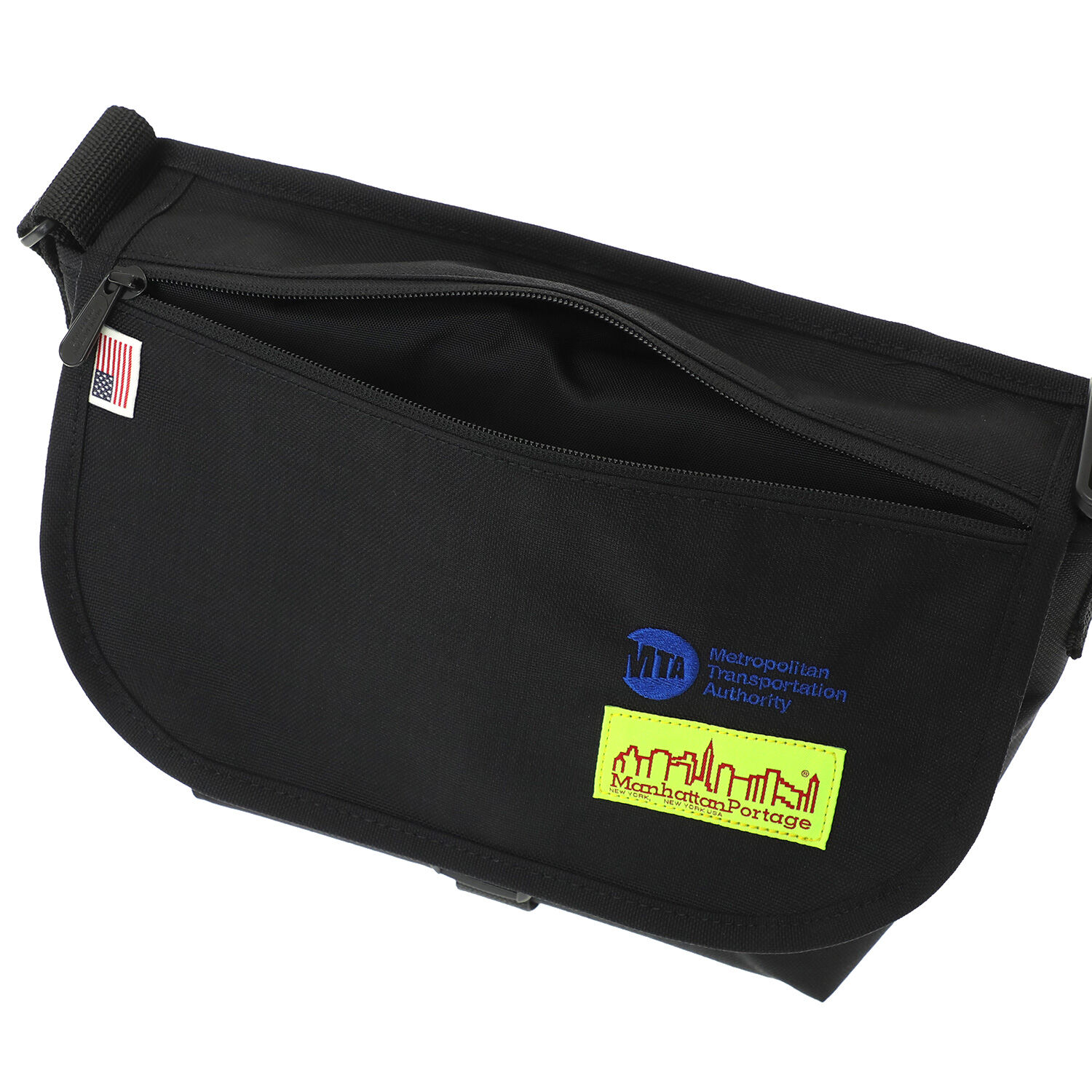 Manhattan Portage「Nylon Messenger Bag JR (SM) FZP LVL MTA」|ショルダー・メッセンジャー|