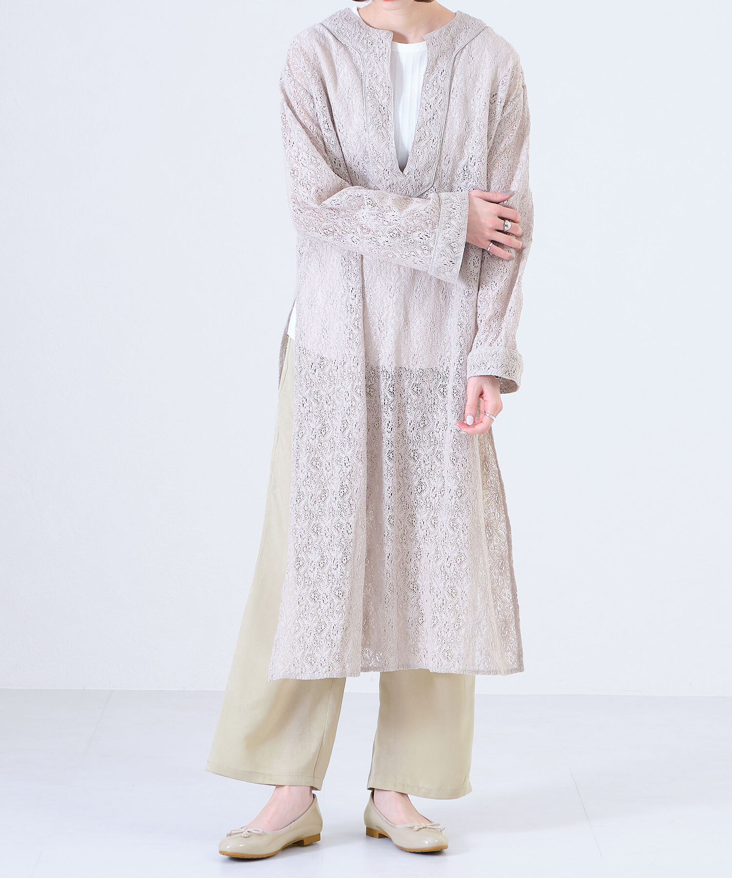 ORiental TRaffic「【防水】フラットヒールバレエレインパンプス/R-1015 レインシューズ レインパンプス 人気 トレンド」|パンプス|