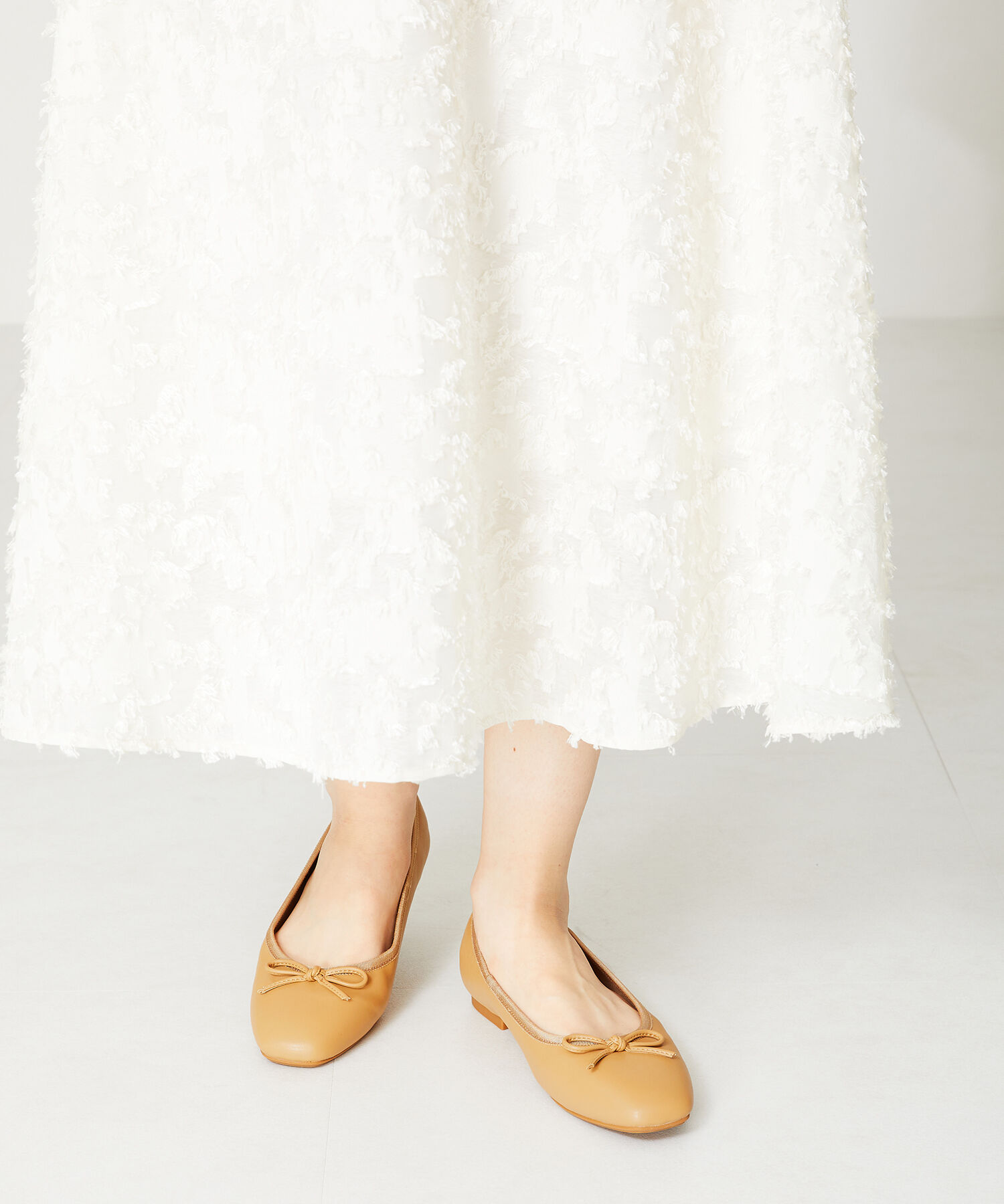 ORiental TRaffic「【跳べるパンプス/シリーズ累計１５０万足突破】 バレエ シューズ /R-3208 厚手クッション フラット」|パンプス|