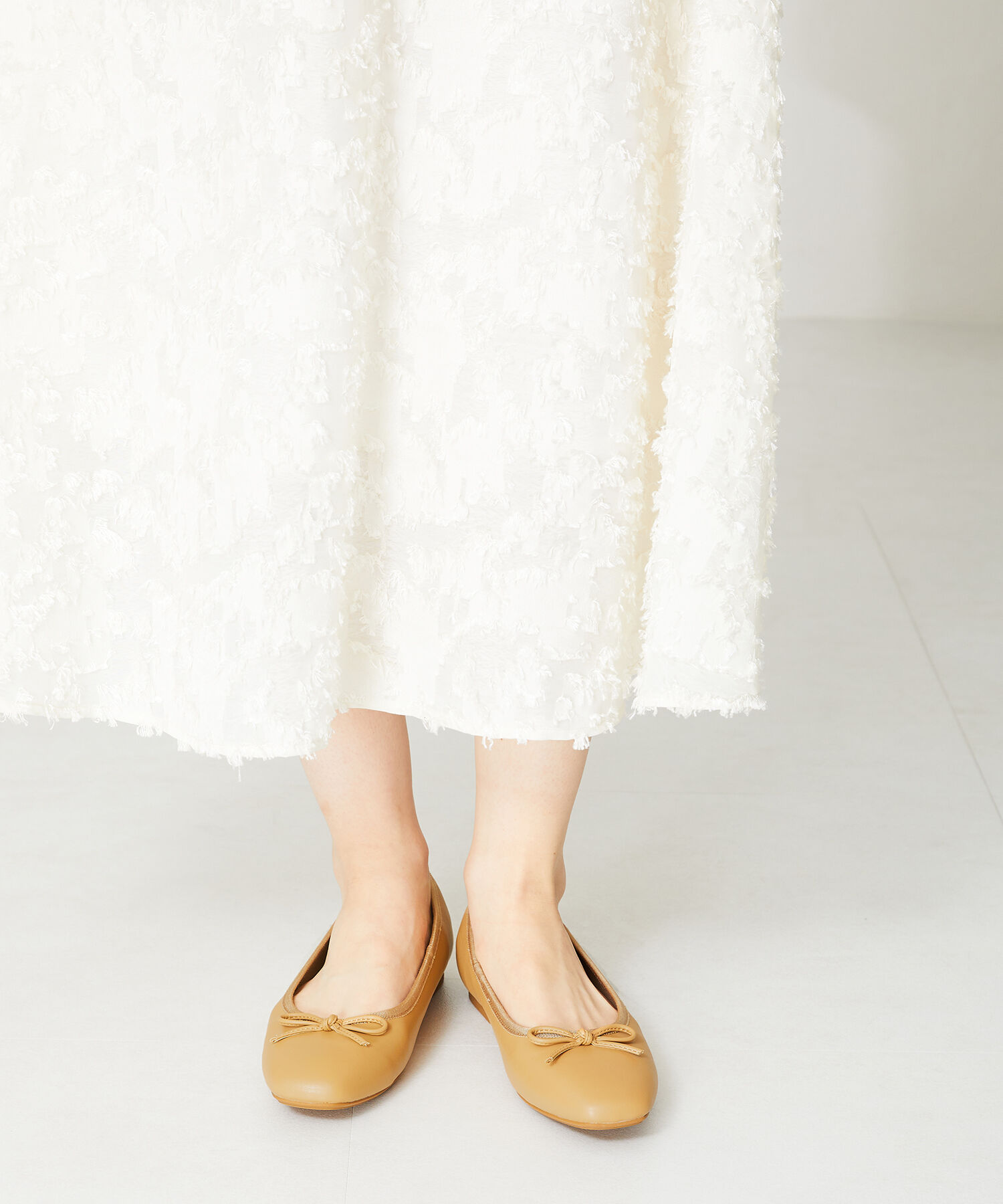 ORiental TRaffic「【跳べるパンプス/シリーズ累計１５０万足突破】 バレエ シューズ /R-3208 厚手クッション フラット」|パンプス|