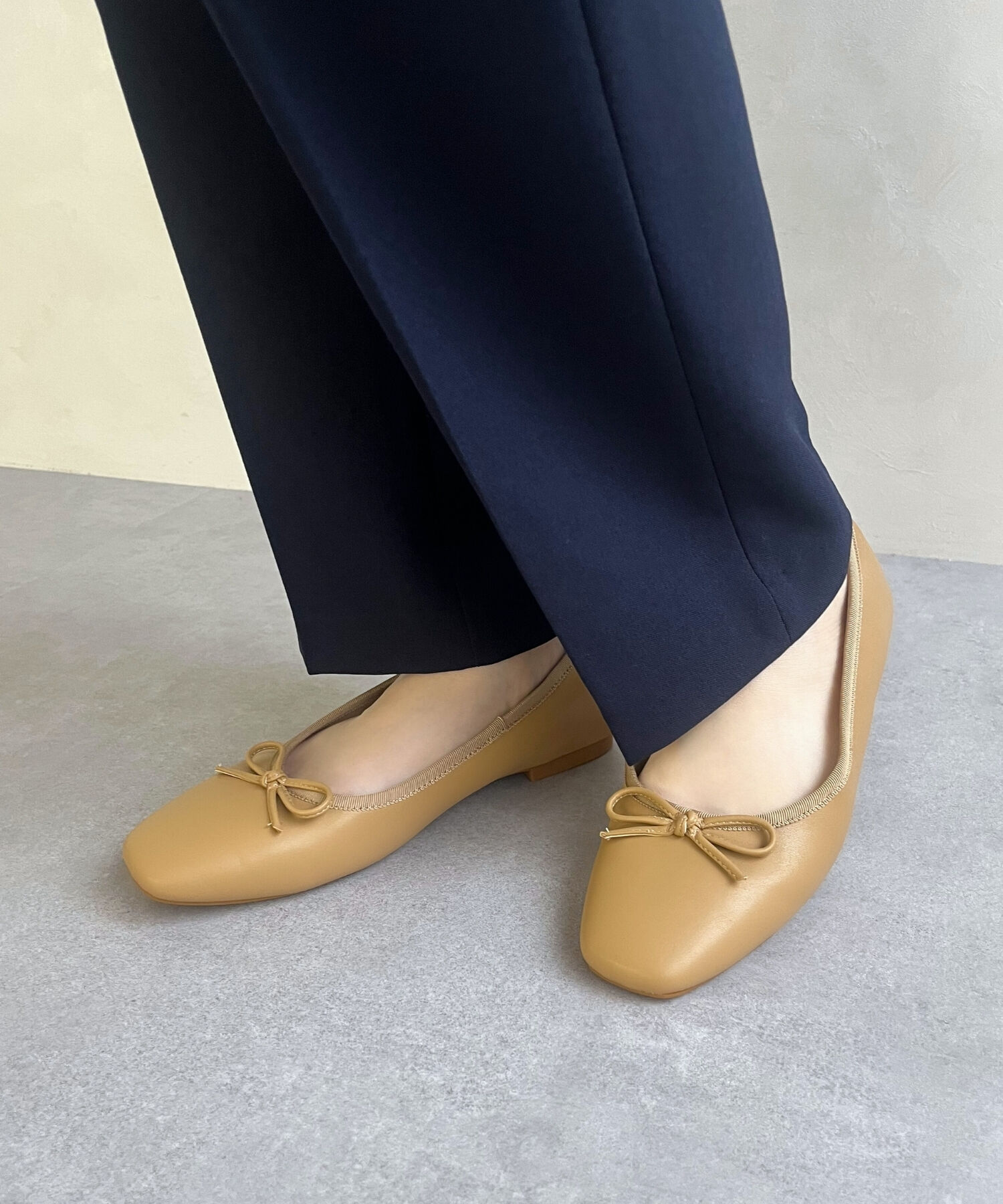 ORiental TRaffic「【跳べるパンプス/シリーズ累計１５０万足突破】 バレエ シューズ /R-3208 厚手クッション フラット」|パンプス|