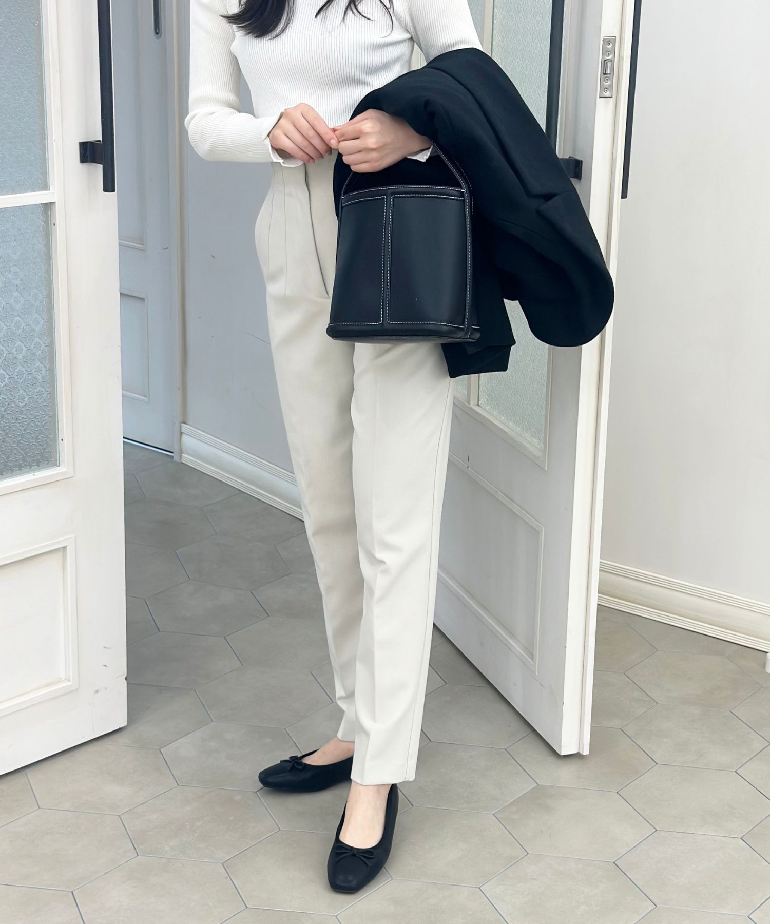 ORiental TRaffic「【跳べるパンプス/シリーズ累計１５０万足突破】 バレエ シューズ /R-3208 厚手クッション フラット」|パンプス|