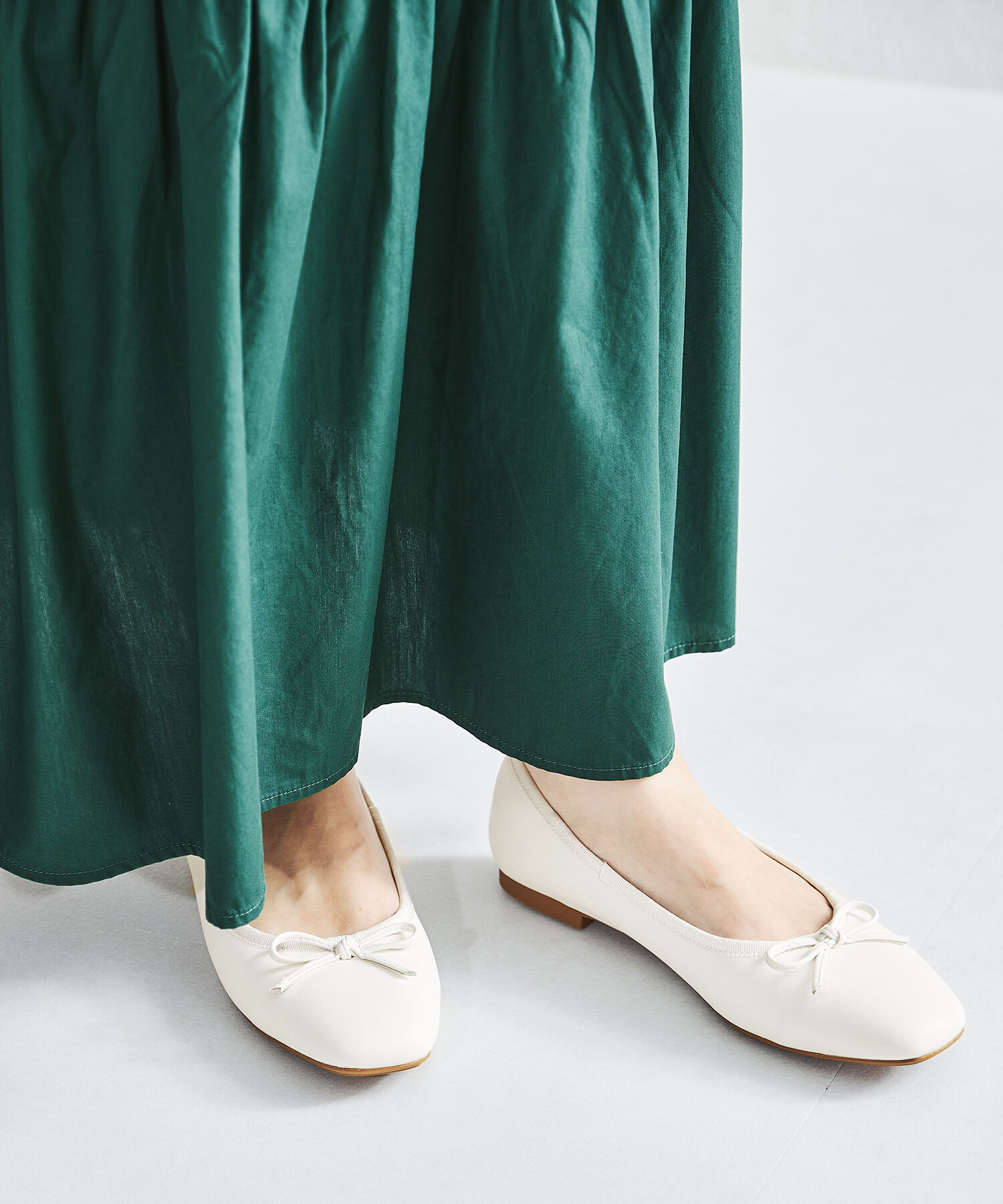 ORiental TRaffic「【跳べるパンプス/シリーズ累計１５０万足突破】 バレエ シューズ /R-3208 厚手クッション フラット」|パンプス|