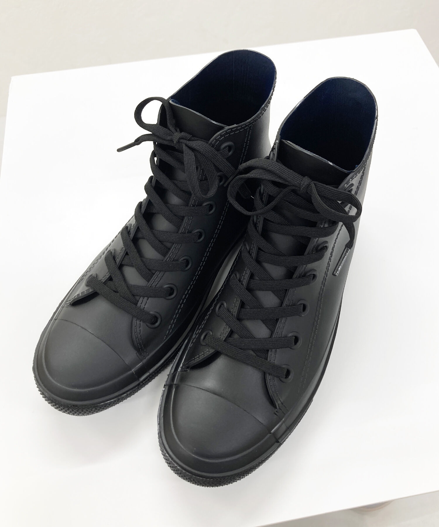 ORiental TRaffic「【防水】 ハイカット レインスニーカー /R-0016  晴雨兼用 ハイカットスニーカー 柔らかい」|スニーカー|