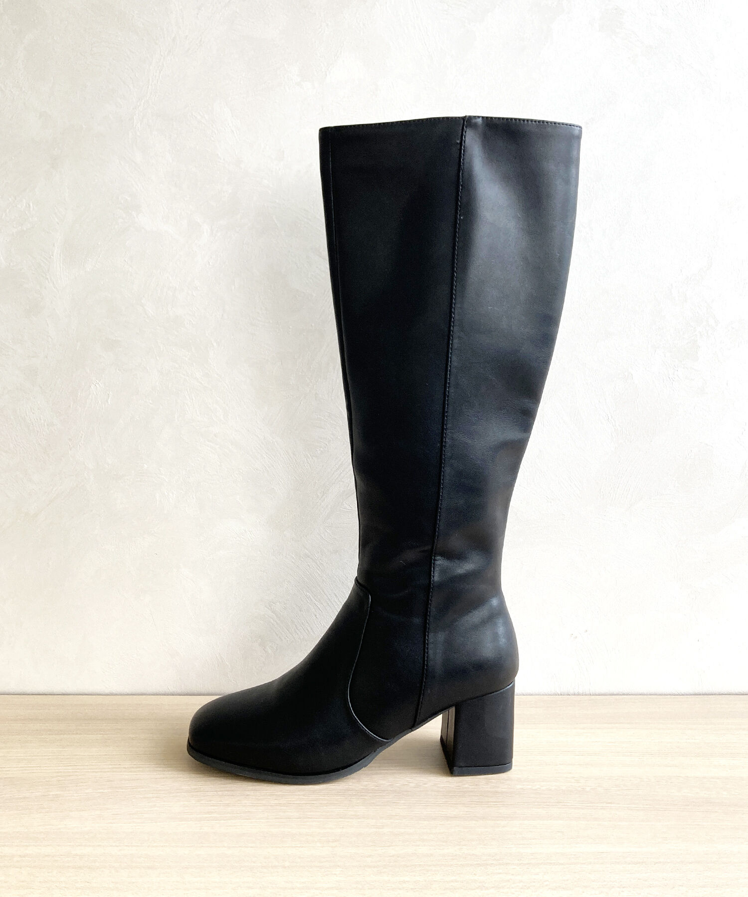 ORiental TRaffic「スクエアトゥヒールロングブーツ/31503」|ロングブーツ|