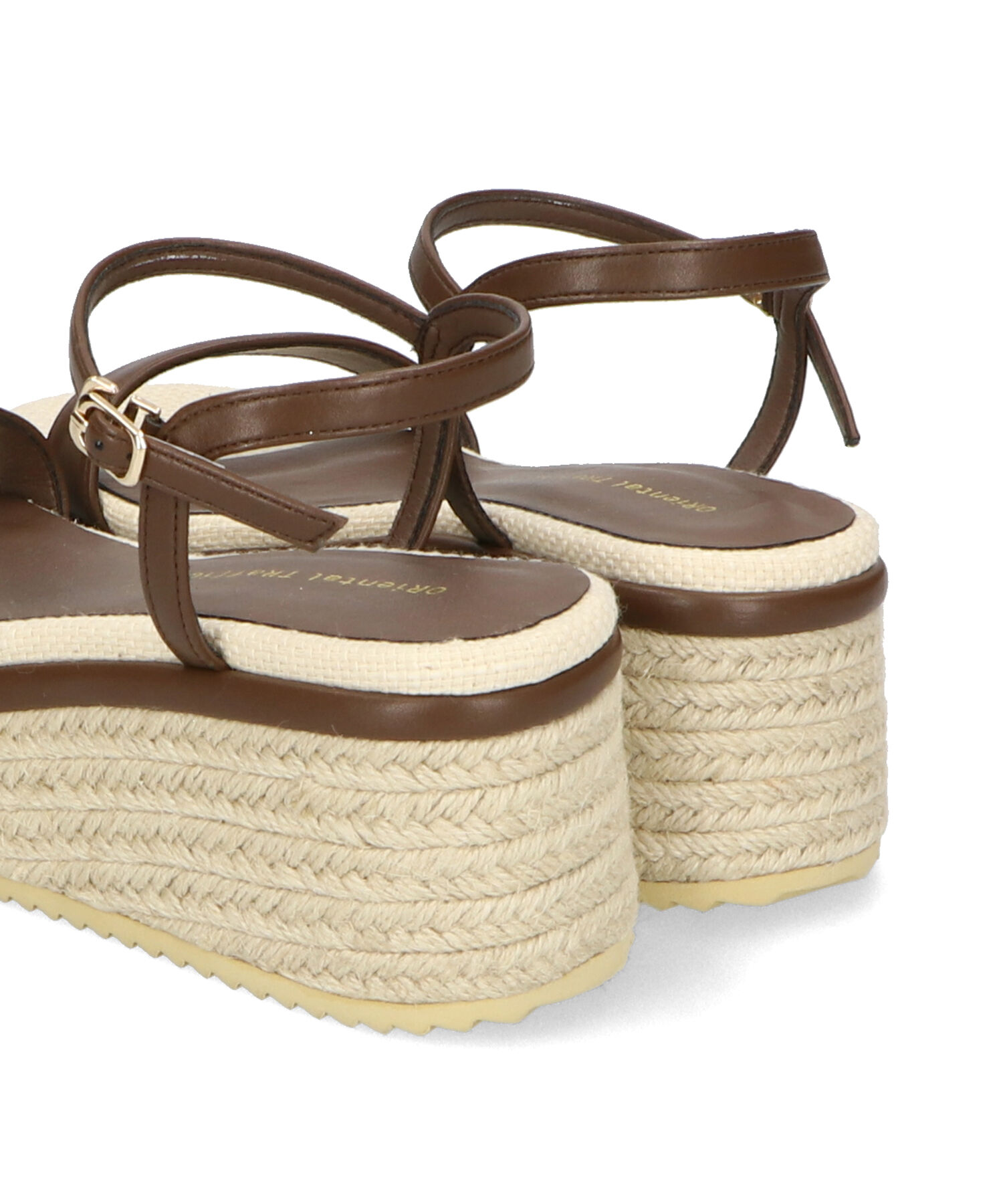 ORiental TRaffic「【アウトレット価格】厚底ジュートソールサンダル/41224 厚底 サンダル 人気 トレンド 売れてる」|サンダル|
