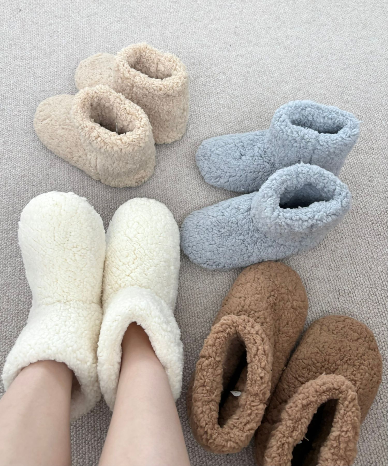 ORiental TRaffic「【WEB限定】 ボア ルームシューズ ブーツ/G-0011」|その他|