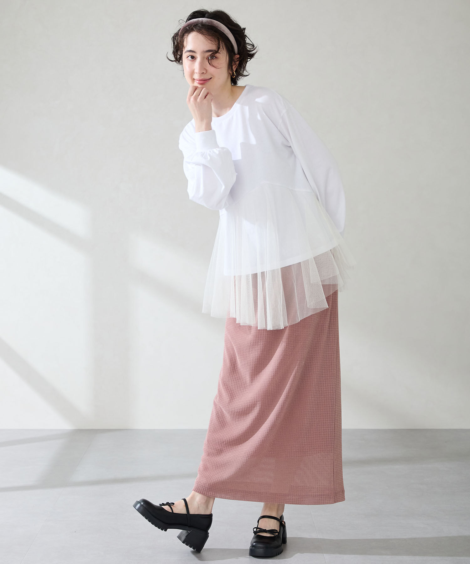 ORiental TRaffic「リボンストラップメリージェーンシューズ/51309」|パンプス|